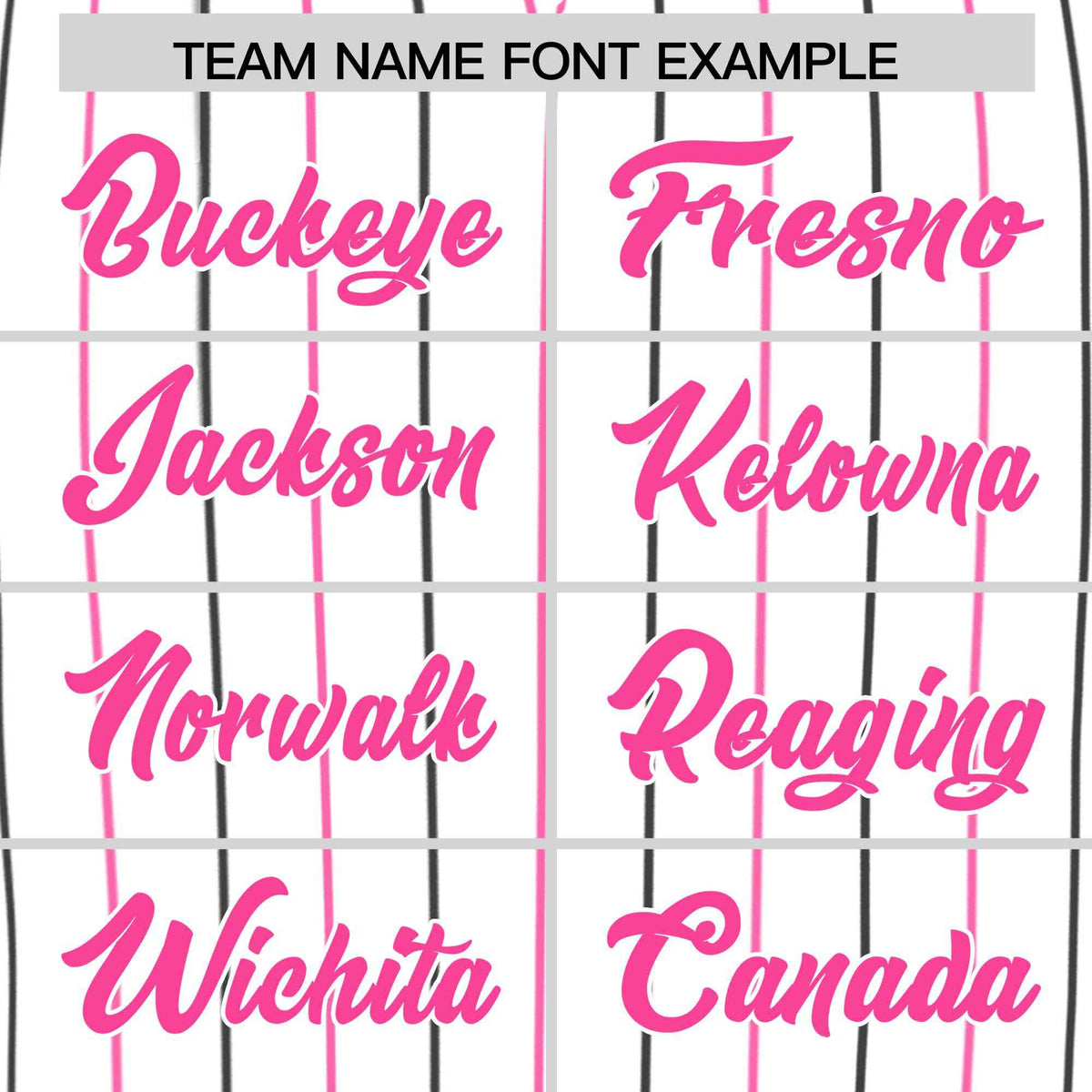 Custom White Black and Pink Bi-Color Stripes Fashion Authentic Baseball Jersey