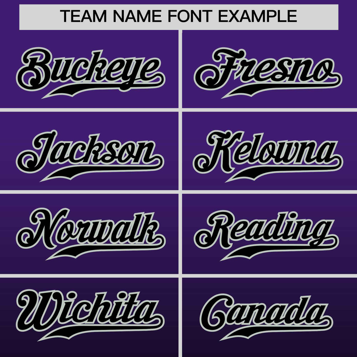 Custom Purple Black Gradient Fashion Authentic Baseball Jersey