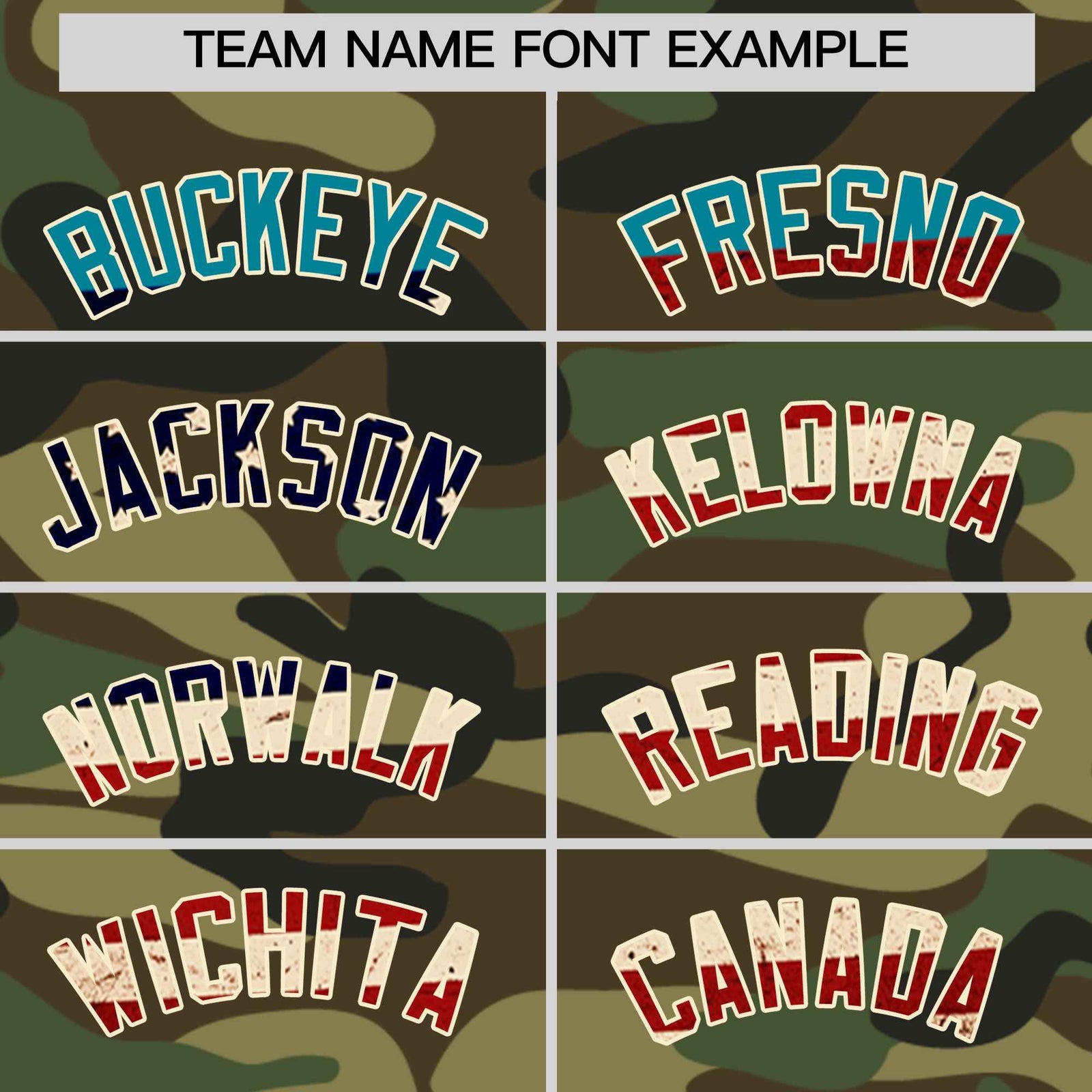 Custom Camo Cream Vintage USA Flag Authentic Salute To Service Baseball Jersey