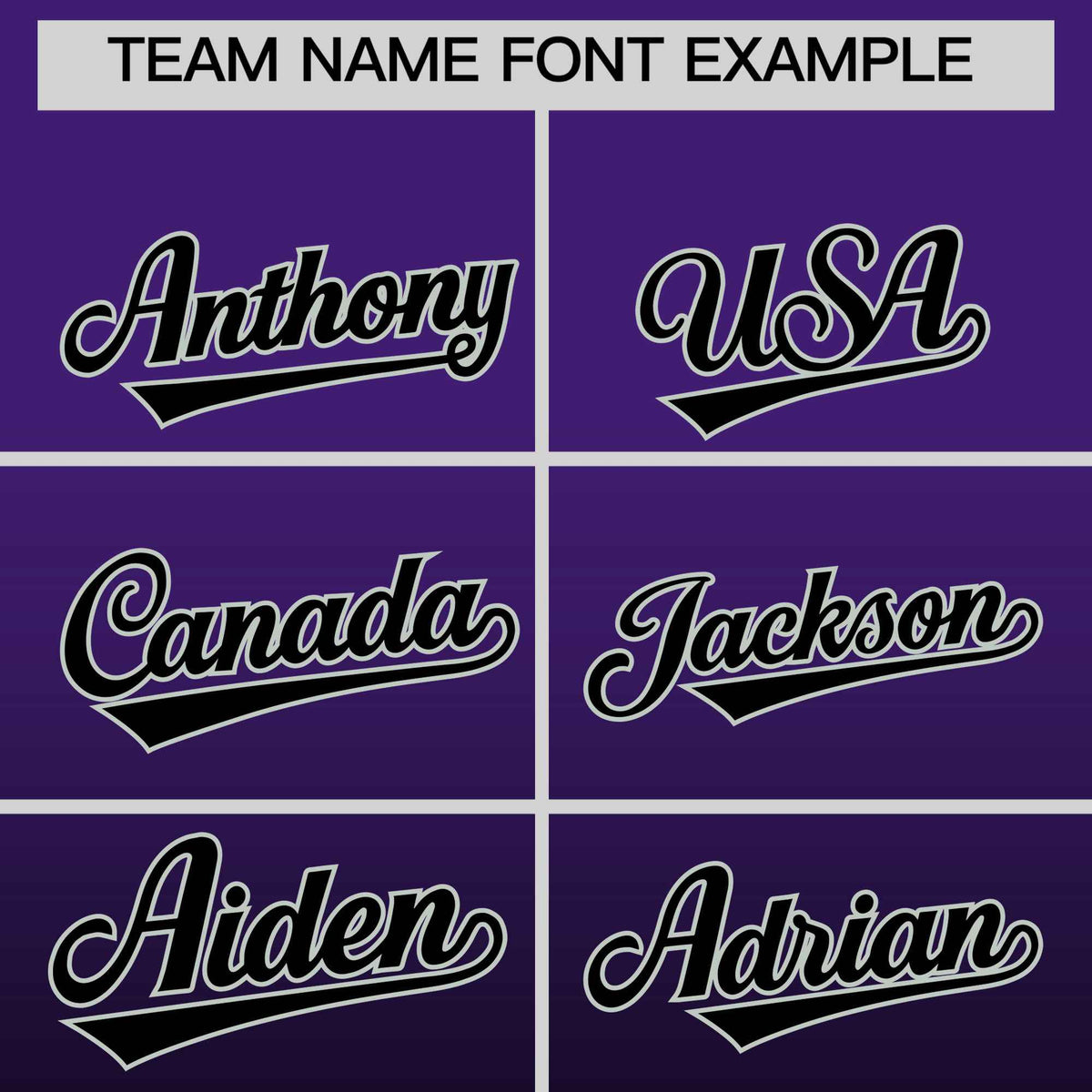 Custom Purple Black Gradient Fashion Authentic Baseball Jersey| KXKSHOP