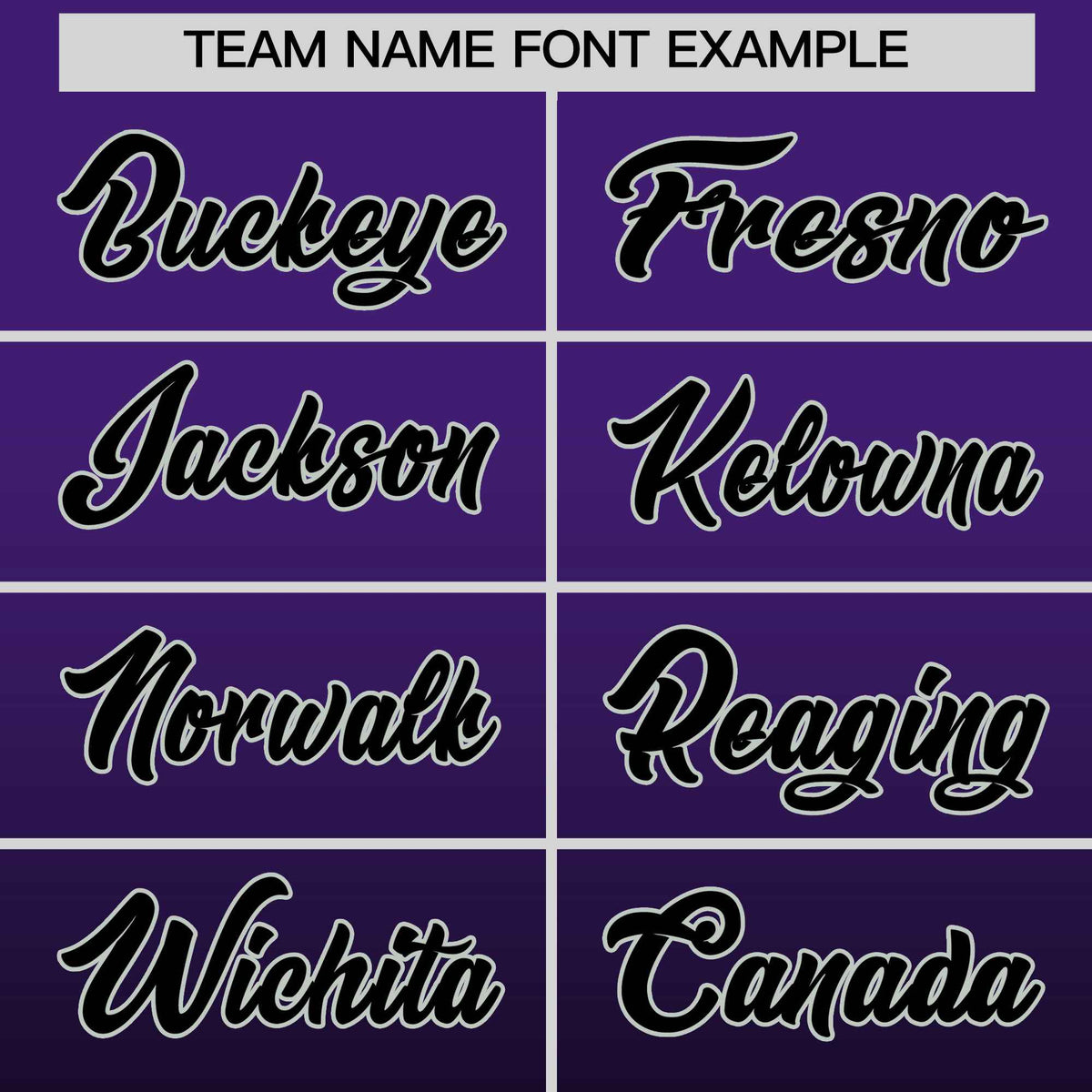 Custom Purple Black Gradient Fashion Authentic Baseball Jersey