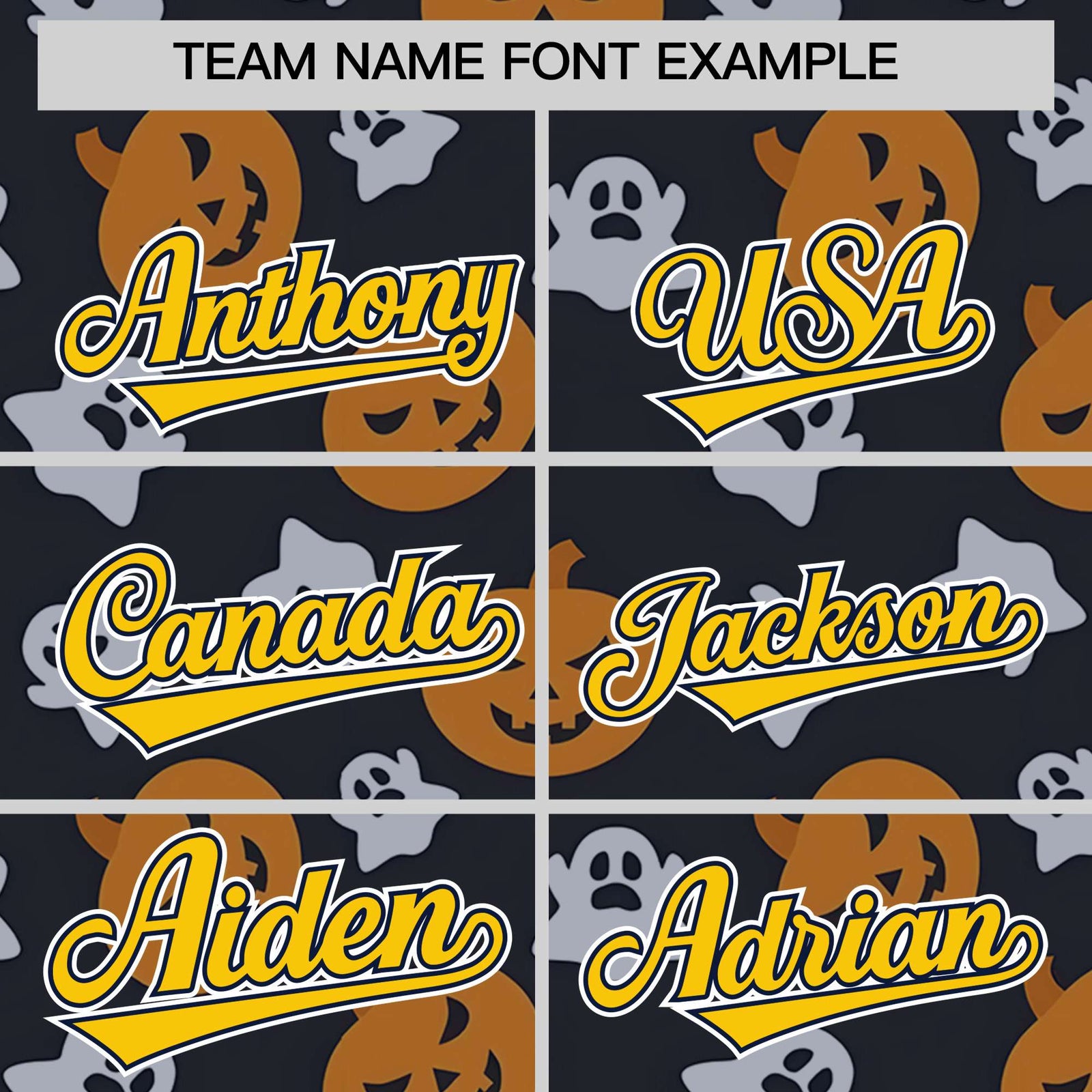 Custom Multi Color Halloween Authentic Baseball Jersey