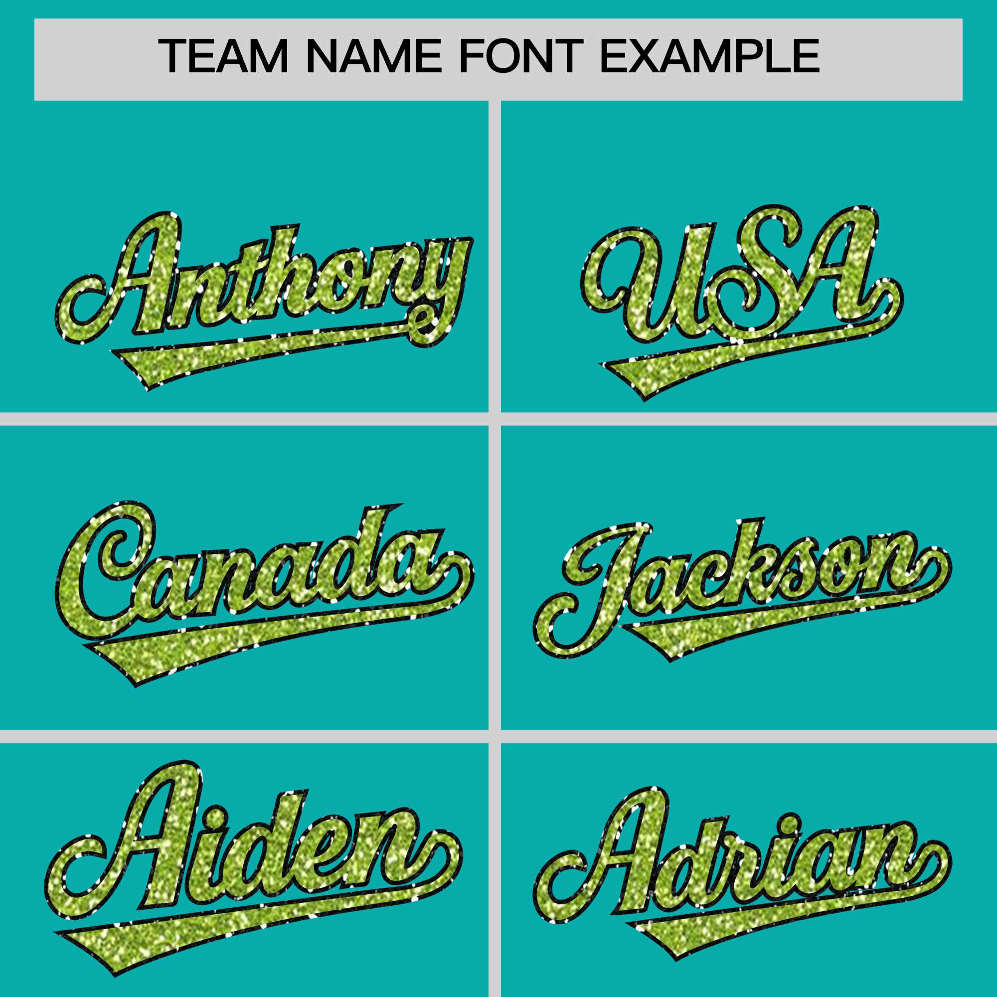 Custom Aqua Fine Sparkle Personalized Baseball Sports Uniform