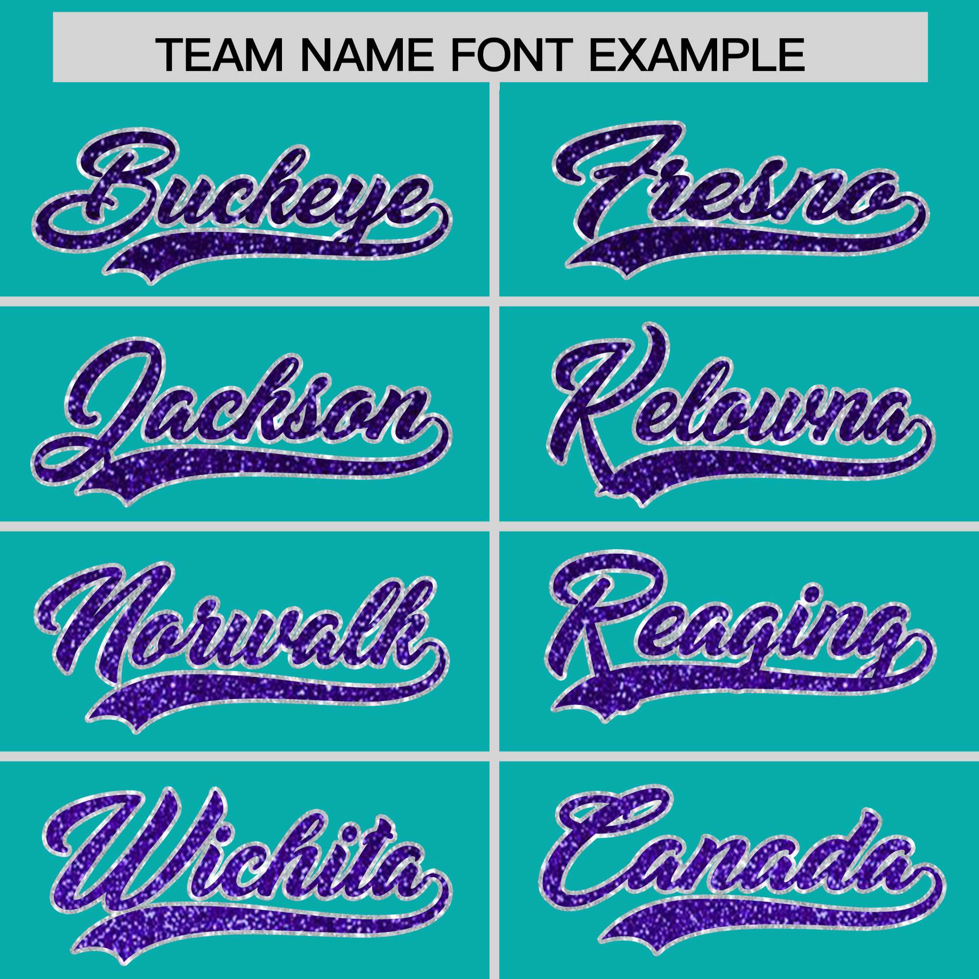 Custom Aqua Fine Sparkle Personalized Baseball Sports Uniform