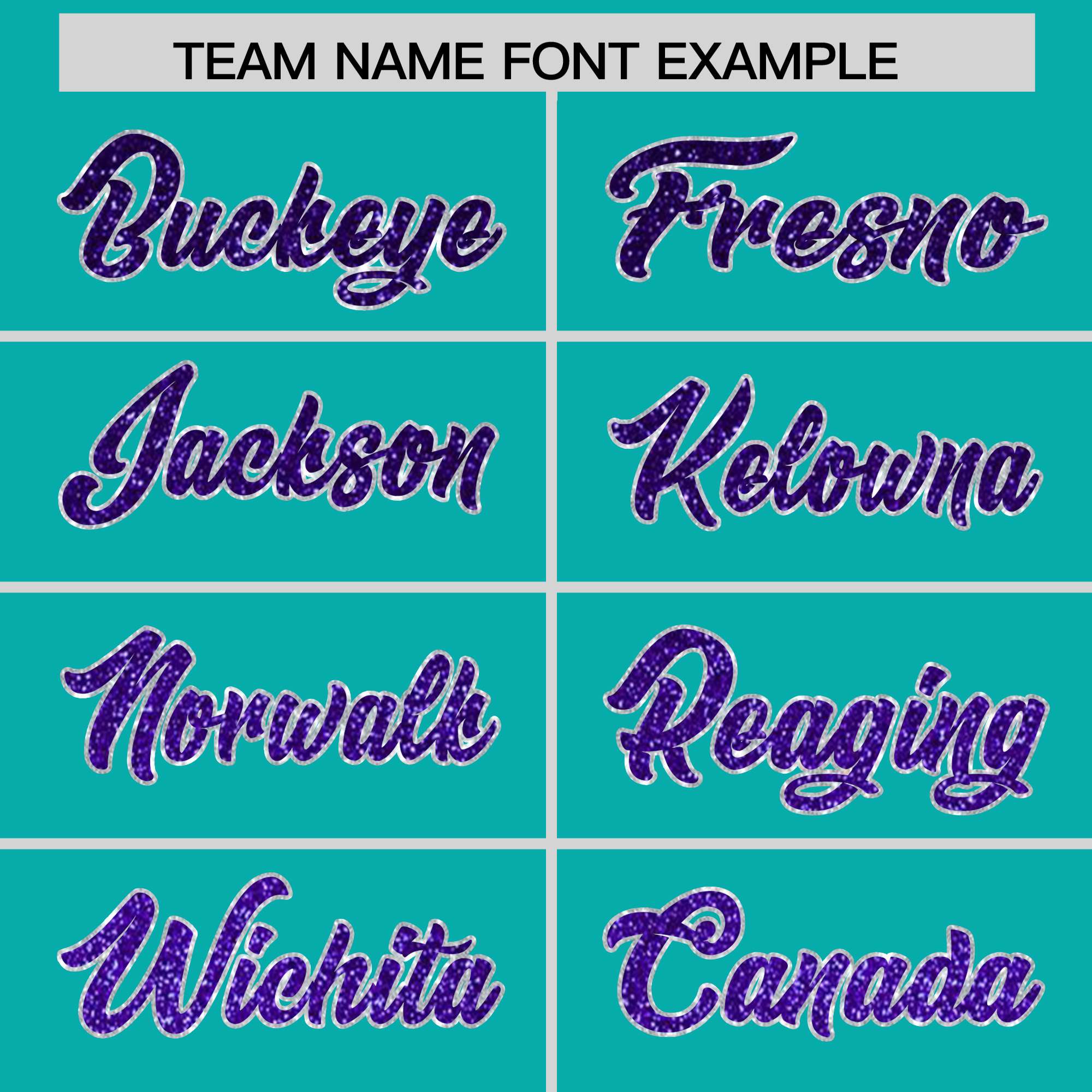 Custom Aqua Fine Sparkle Personalized Baseball Sports Uniform