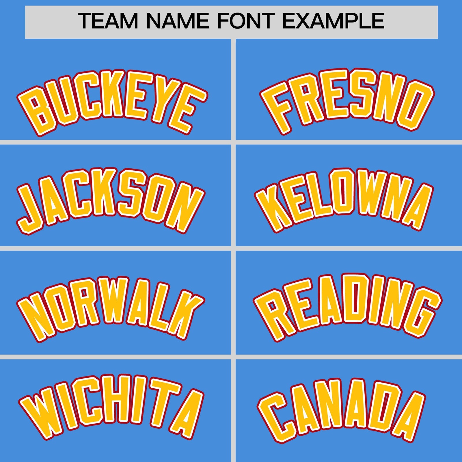 Custom Powder Blue Gold Red Sleeve Flag Lace Baseball Jersey | Sublimation Printed & Embroidery,Add Name and Numbern,Perfect for Teams | KXKSHOP