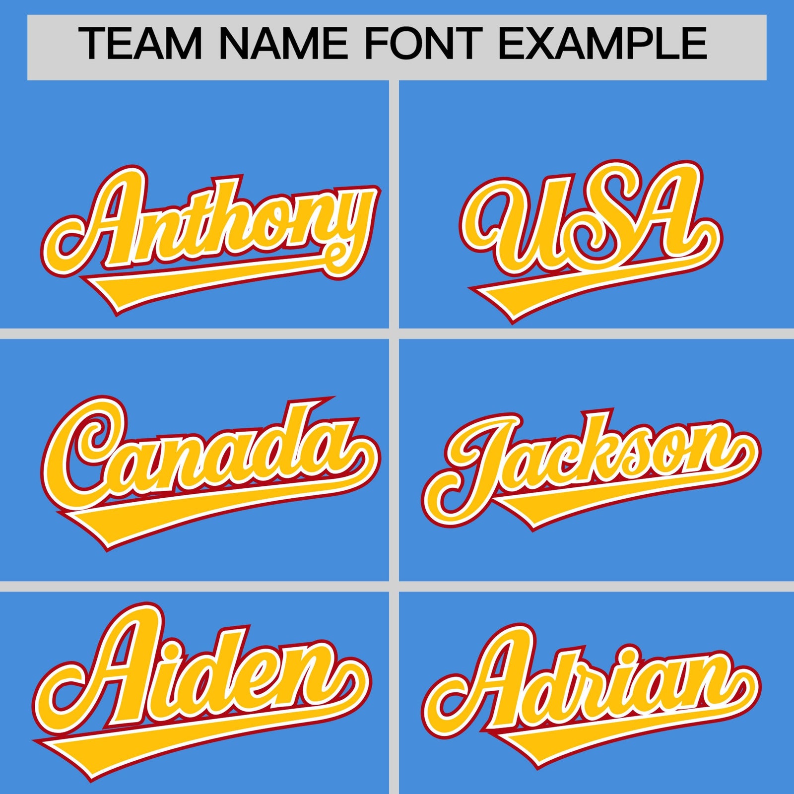 Custom Powder Blue Gold Red Sleeve Flag Lace Baseball Jersey | Sublimation Printed & Embroidery,Add Name and Numbern,Perfect for Teams | KXKSHOP