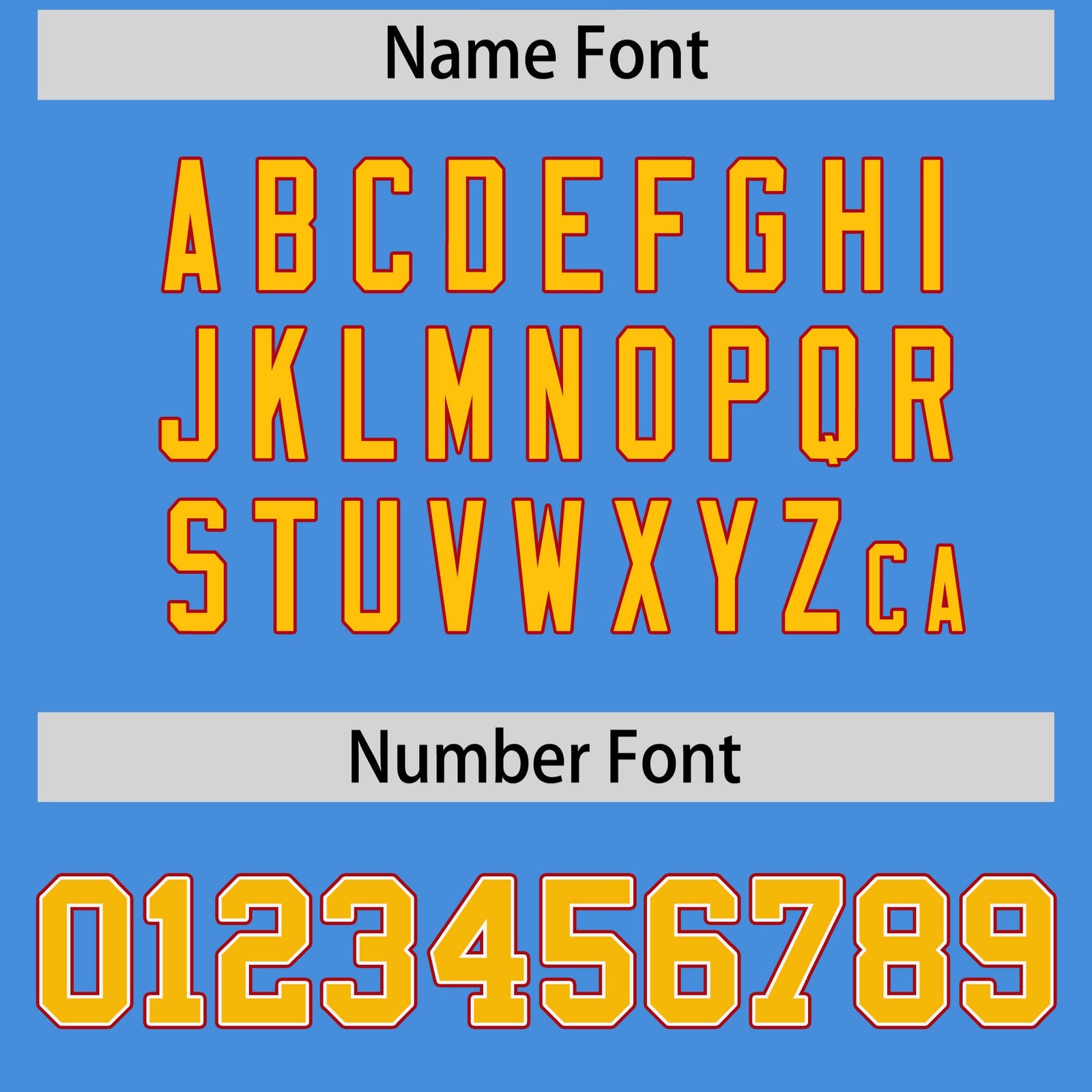 Custom Powder Blue Gold Red Sleeve Flag Lace Baseball Jersey | Sublimation Printed & Embroidery,Add Name and Numbern,Perfect for Teams | KXKSHOP