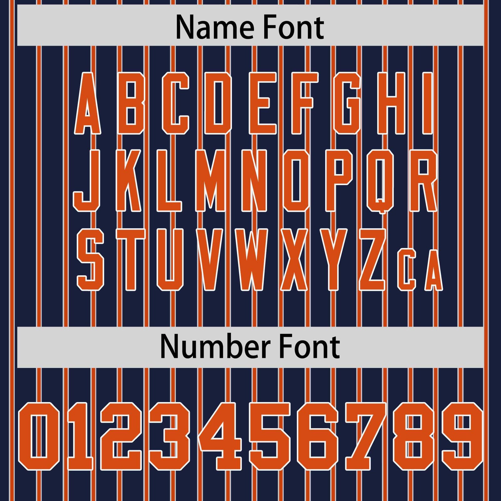 Custom Navy White Tricolor Stripe Fashion Authentic Baseball Jersey