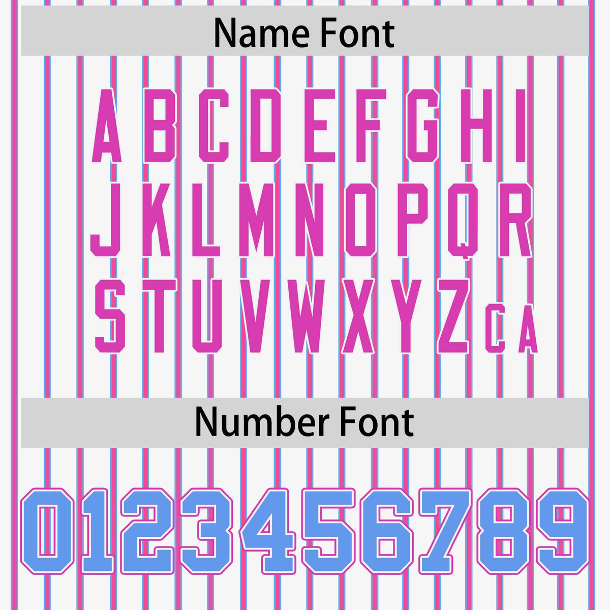 Custom White Powder Blue Tricolor Stripe Fashion Authentic Baseball Jersey