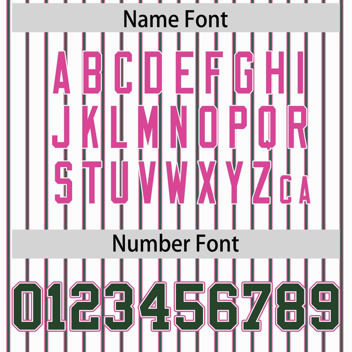 Custom White Pink Tricolor Stripe Fashion Authentic Baseball Jersey