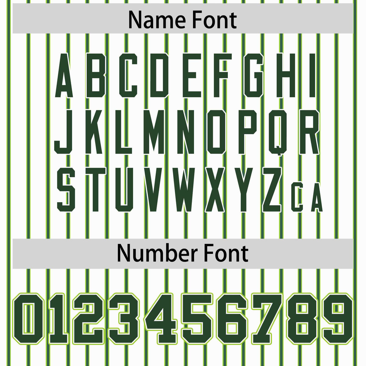 Custom White Neon Green Tricolor Stripe Fashion Authentic Baseball Jersey