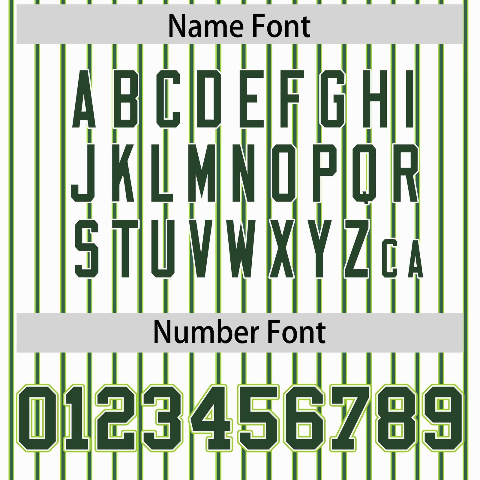 Custom White Neon Green Tricolor Stripe Fashion Authentic Baseball Jersey