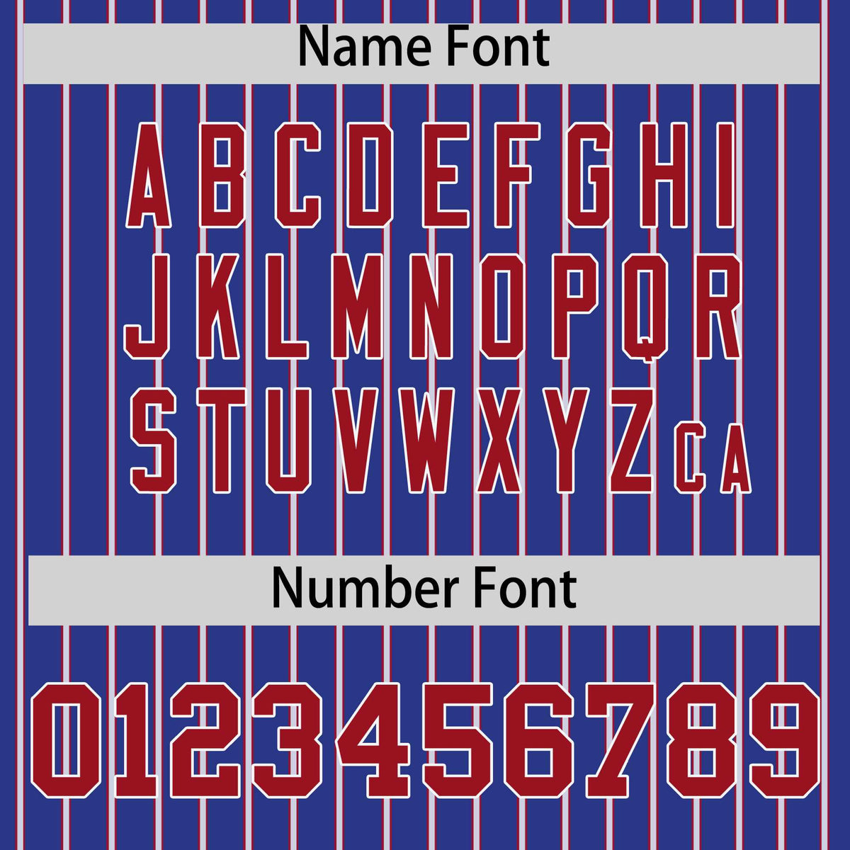 Custom Royal White Tricolor Stripe Fashion Authentic Baseball Jersey