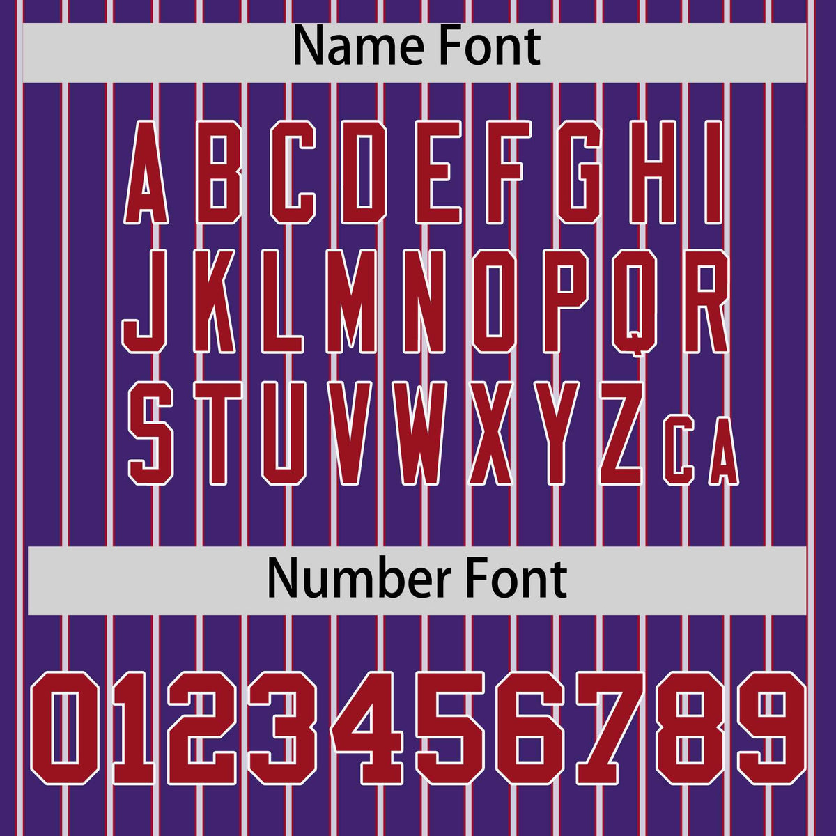 Custom Purple White Tricolor Stripe Fashion Authentic Baseball Jersey