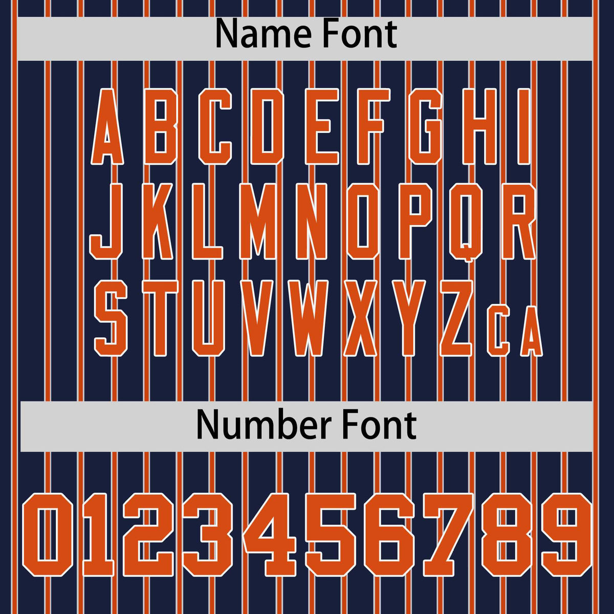 Custom Navy White Tricolor Stripe Fashion Authentic Baseball Jersey