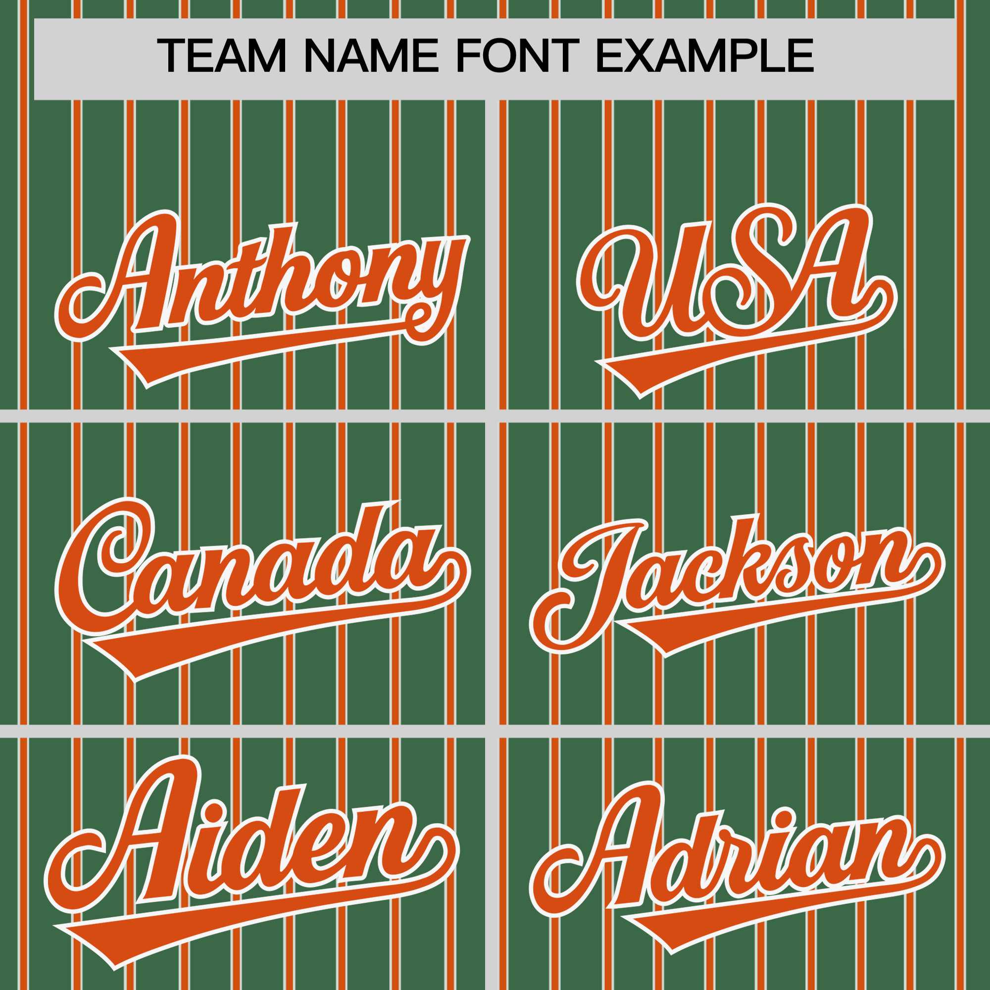 Custom Kelly Green White Tricolor Stripe Fashion Authentic Baseball Jersey