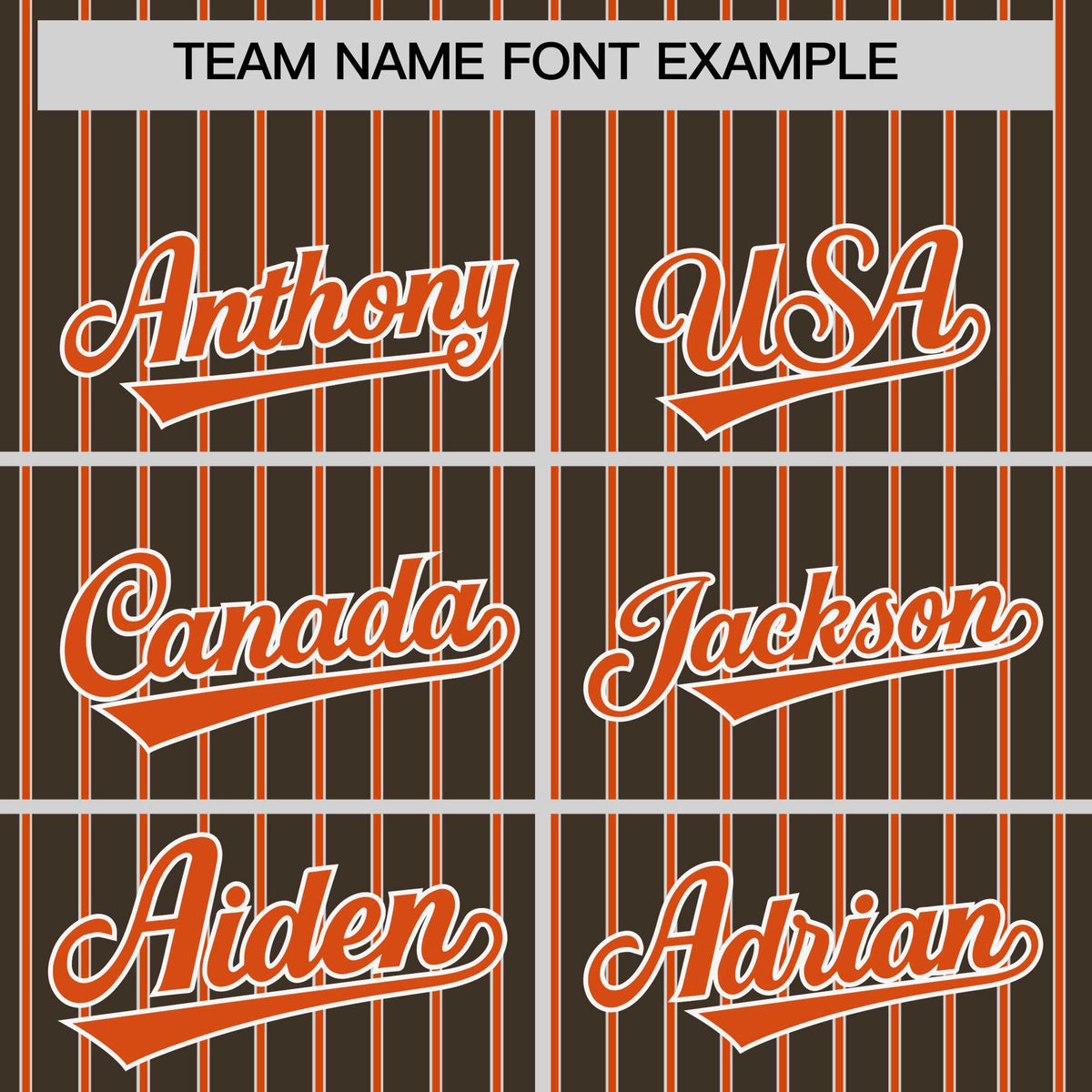 Custom Brown White Tricolor Stripe Fashion Authentic Baseball Jersey