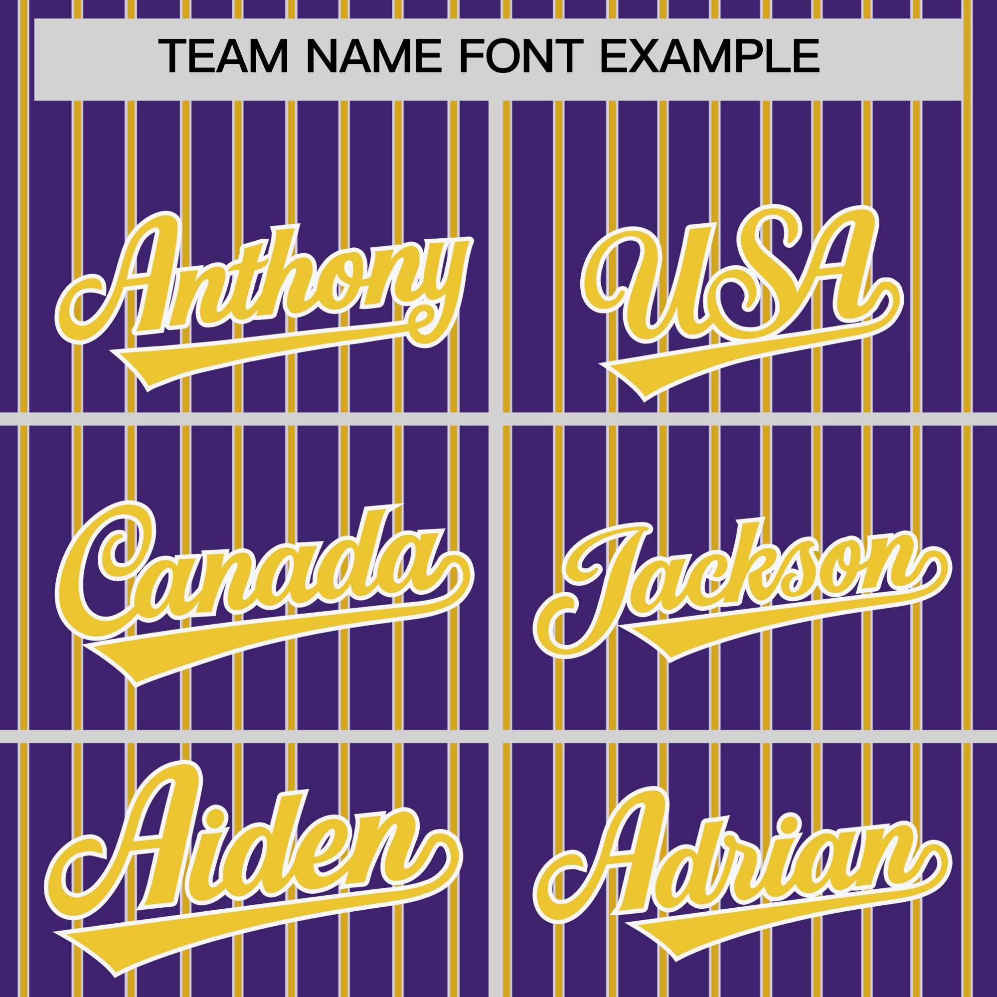 Custom Purple White Tricolor Stripe Fashion Authentic Baseball Jersey