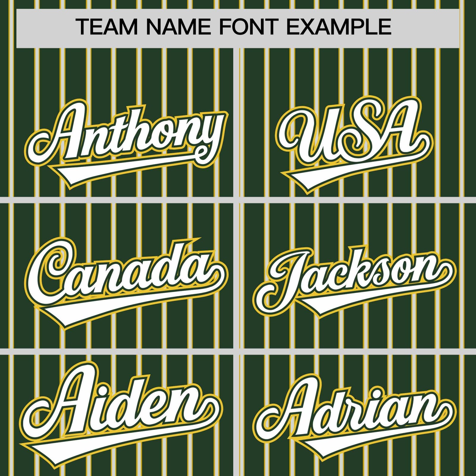 Custom Green Gold Tricolor Stripe Fashion Authentic Baseball Jersey