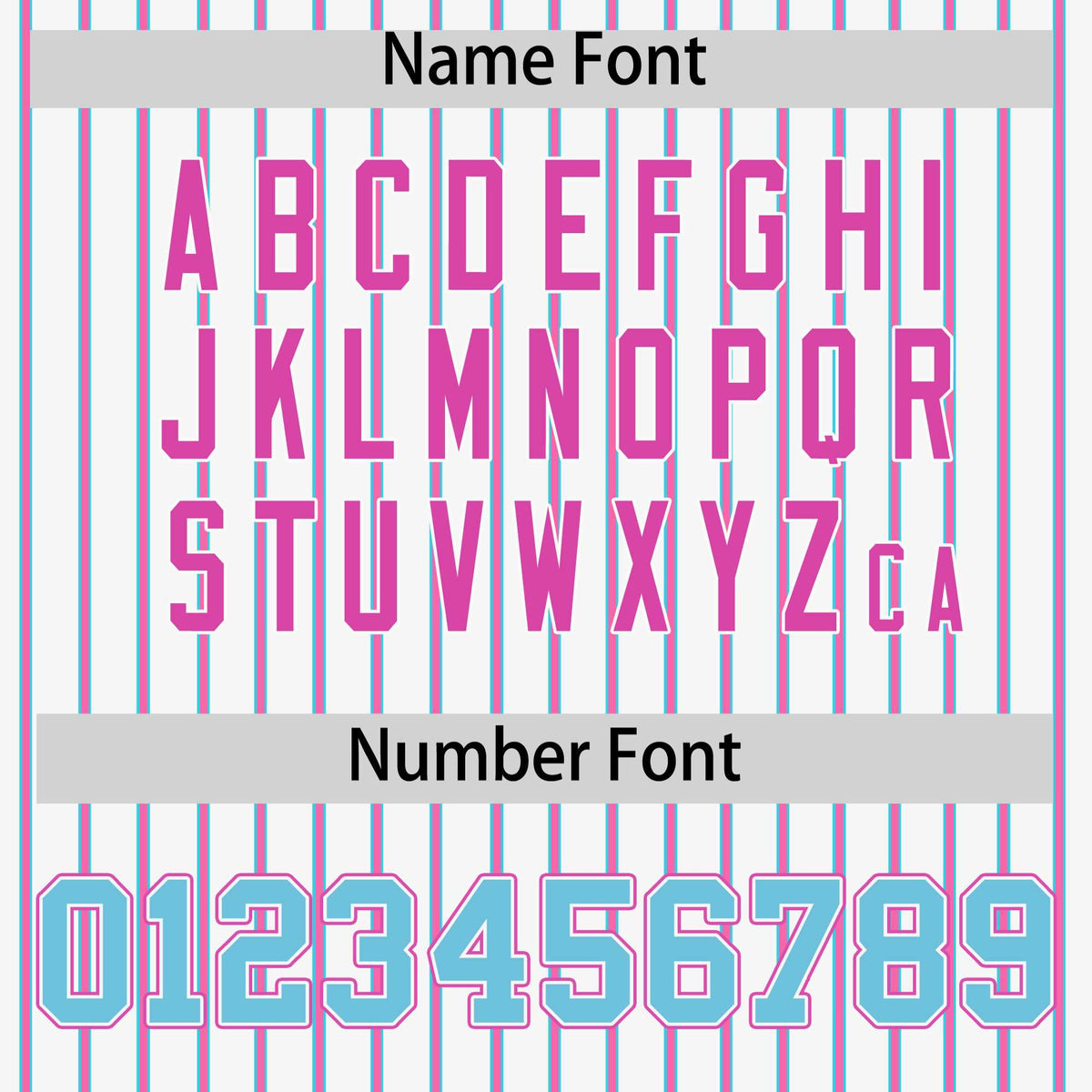 Custom White Sky Blue Tricolor Stripe Fashion Authentic Baseball Jersey