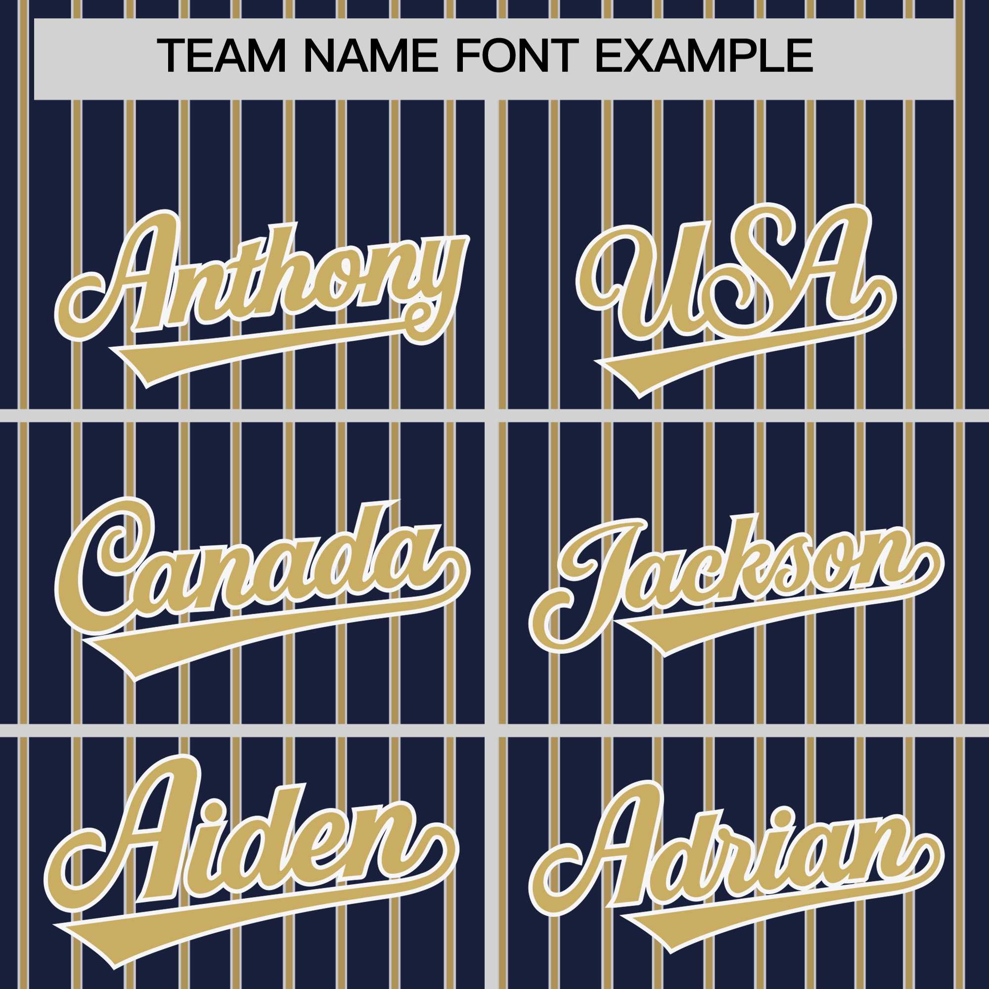Custom Navy White Tricolor Stripe Fashion Authentic Baseball Jersey