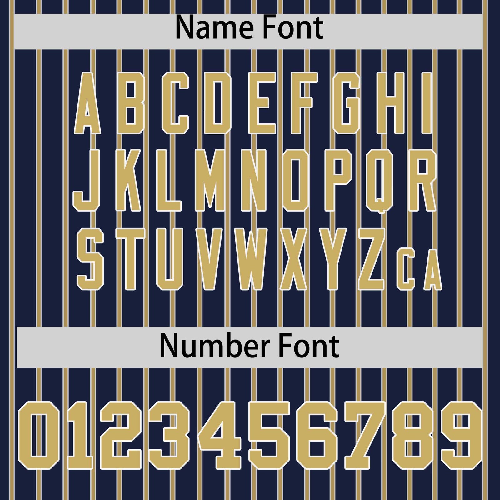 Custom Navy White Tricolor Stripe Fashion Authentic Baseball Jersey