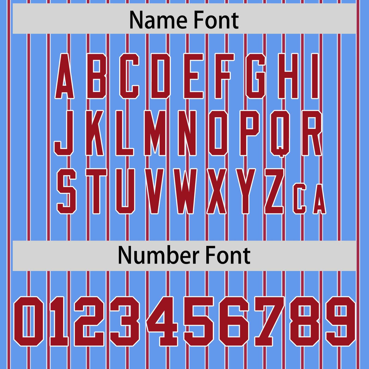 Custom Powder Blue White Tricolor Stripe Fashion Authentic Baseball Jersey