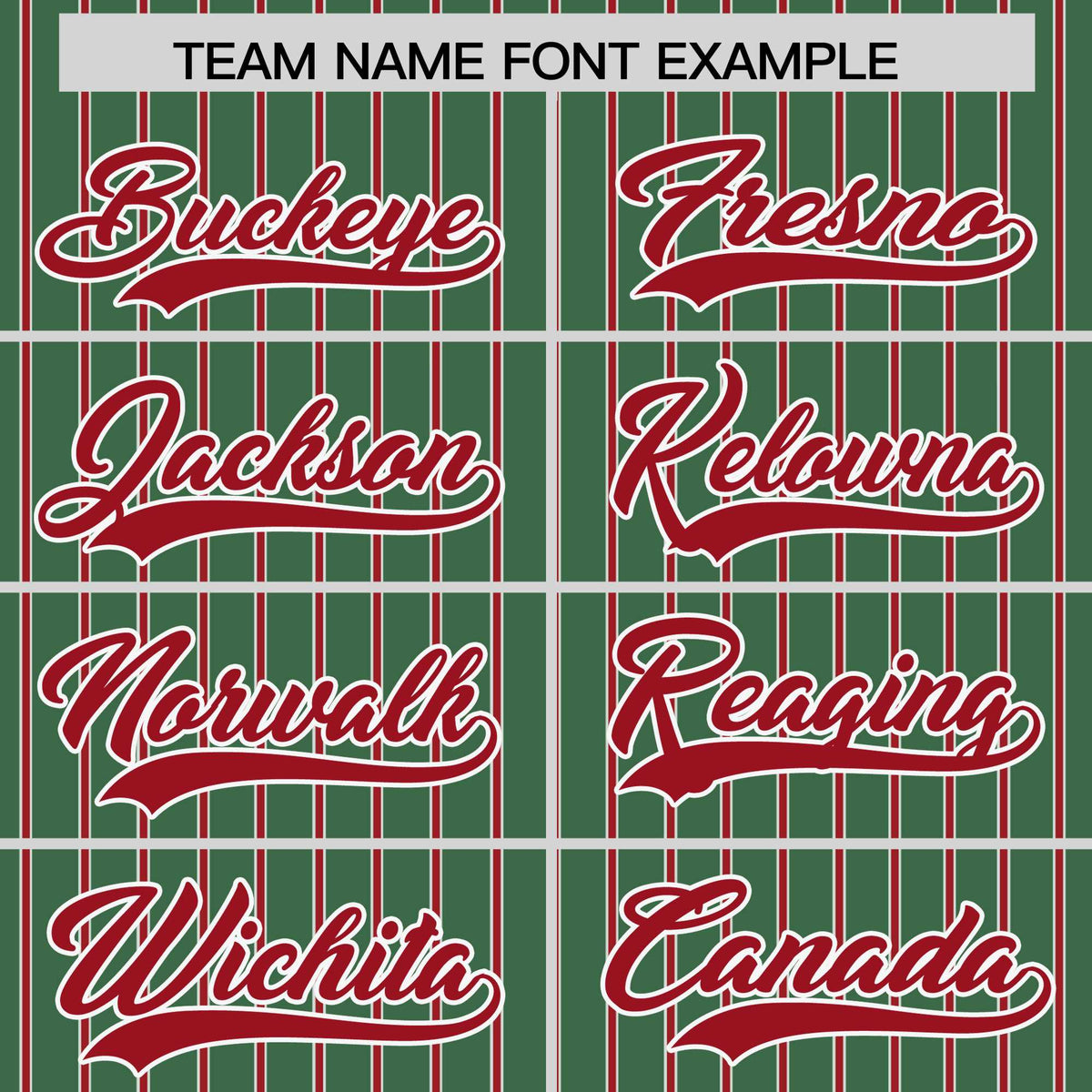 Custom Kelly Green White Tricolor Stripe Fashion Authentic Baseball Jersey