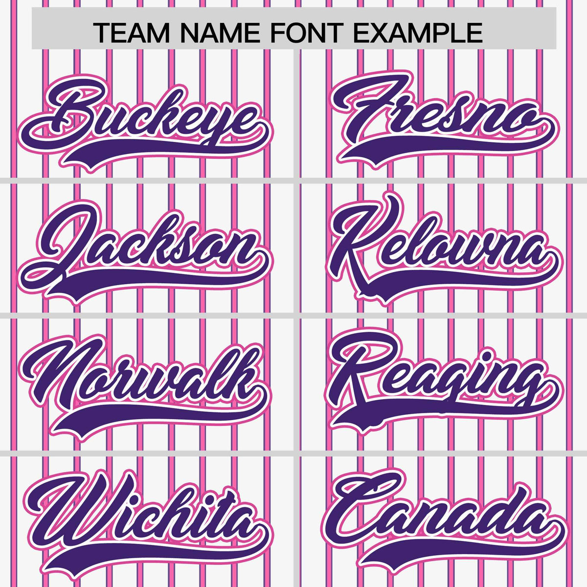 Custom White Purple Tricolor Stripe Fashion Authentic Baseball Jersey