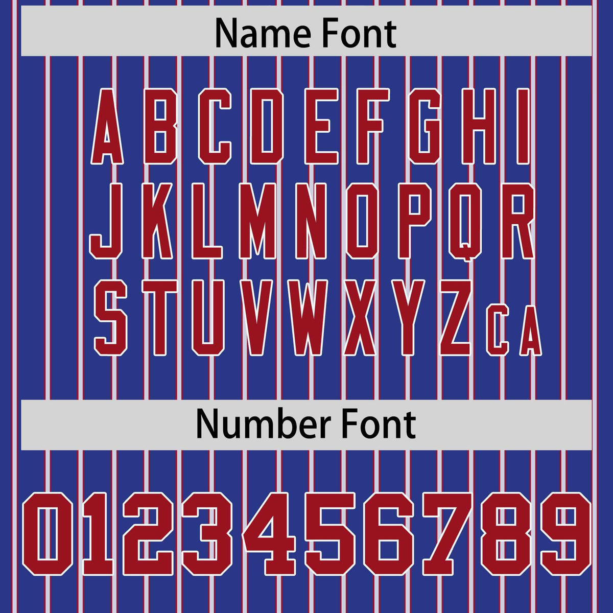 Custom Royal White Tricolor Stripe Fashion Authentic Baseball Jersey