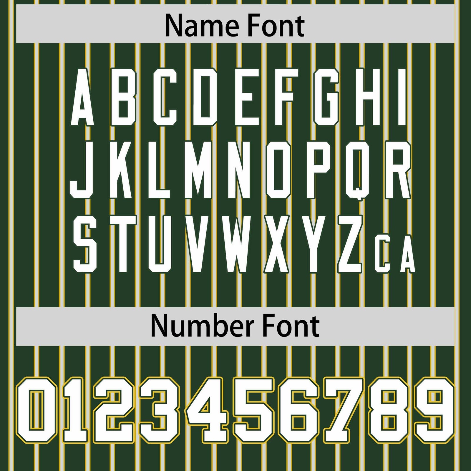 Custom Green Gold Tricolor Stripe Fashion Authentic Baseball Jersey