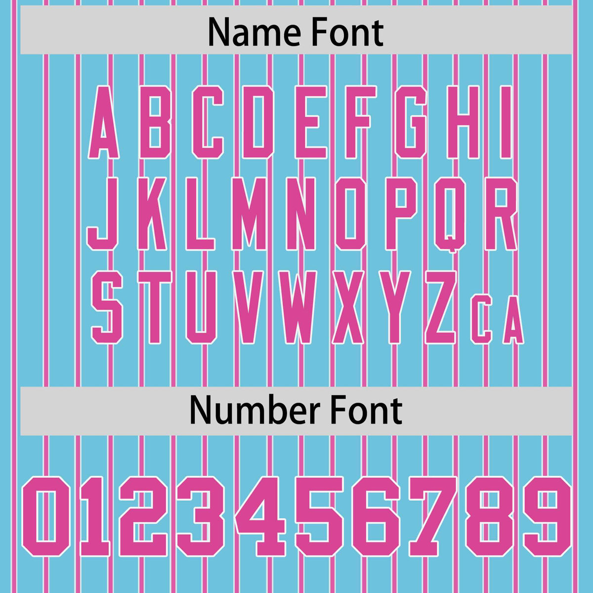 Custom Sky Blue White Tricolor Stripe Fashion Authentic Baseball Jersey