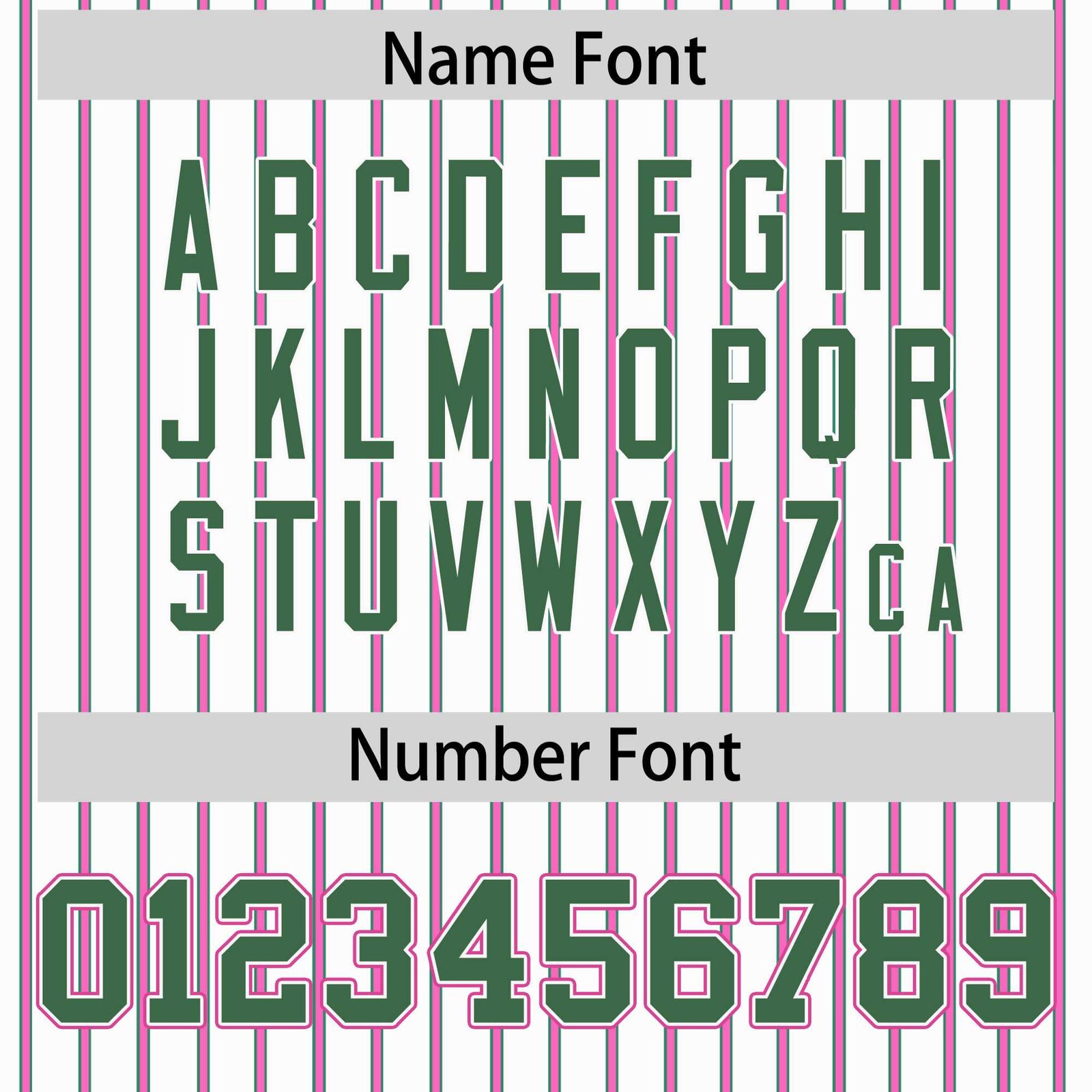 Custom White Kelly Green Tricolor Stripe Fashion Authentic Baseball Jersey