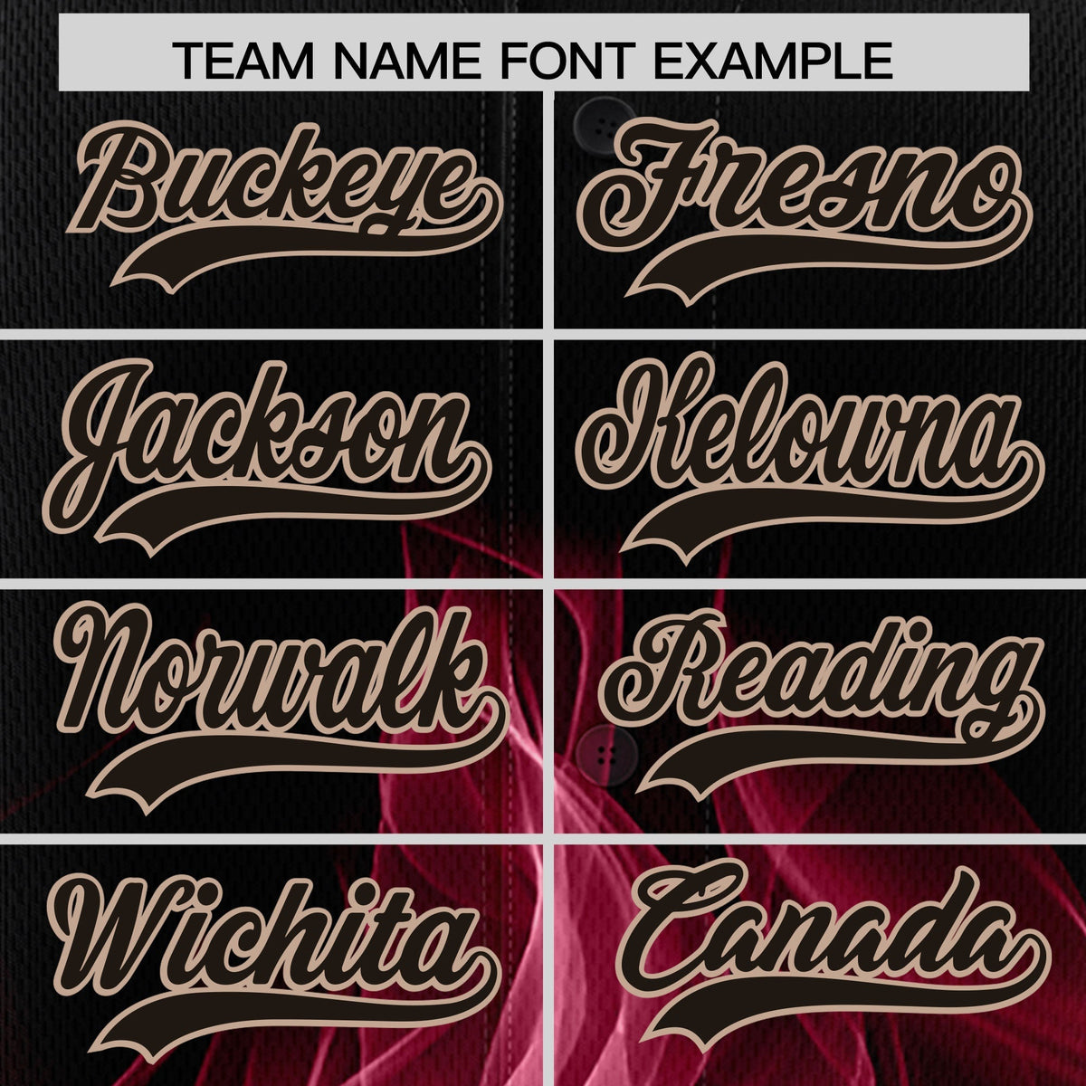 Custom Black Crimson White Flame Graffiti Pattern Personalization Baseball Jersey| KXKSHOP