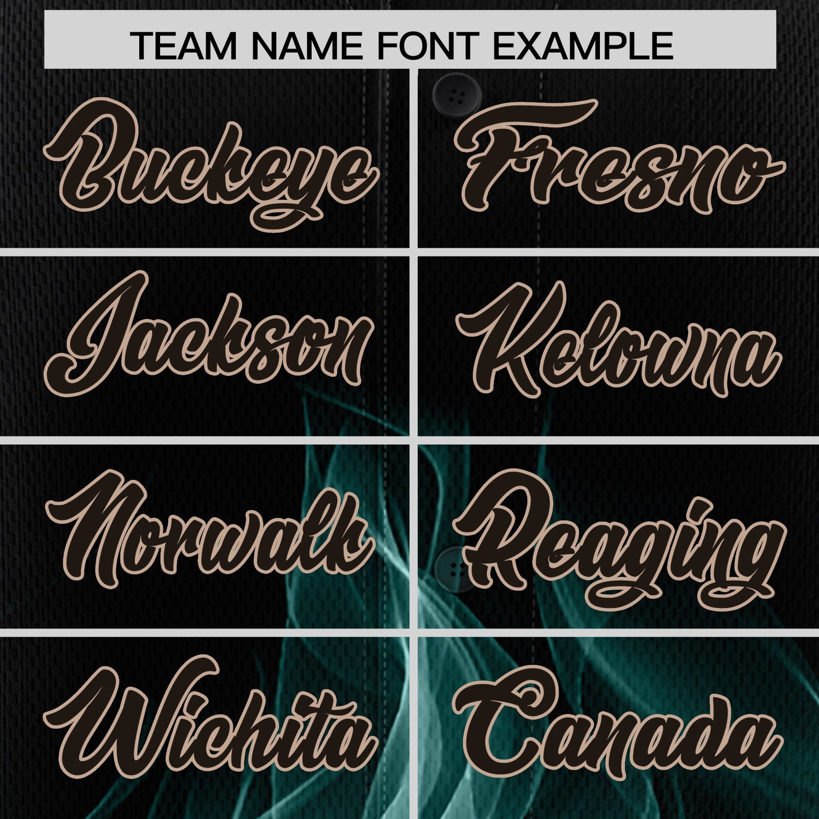 Custom Black Midnight Green White Flame Graffiti Pattern Personalization Baseball Jersey| KXKSHOP