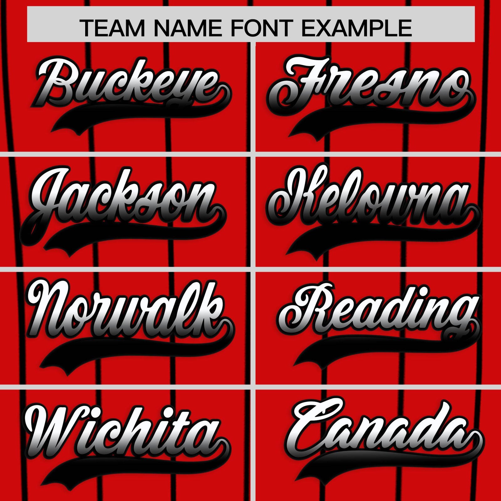 Custom Red Cincinnati City Silhouette Authentic Baseball Jersey