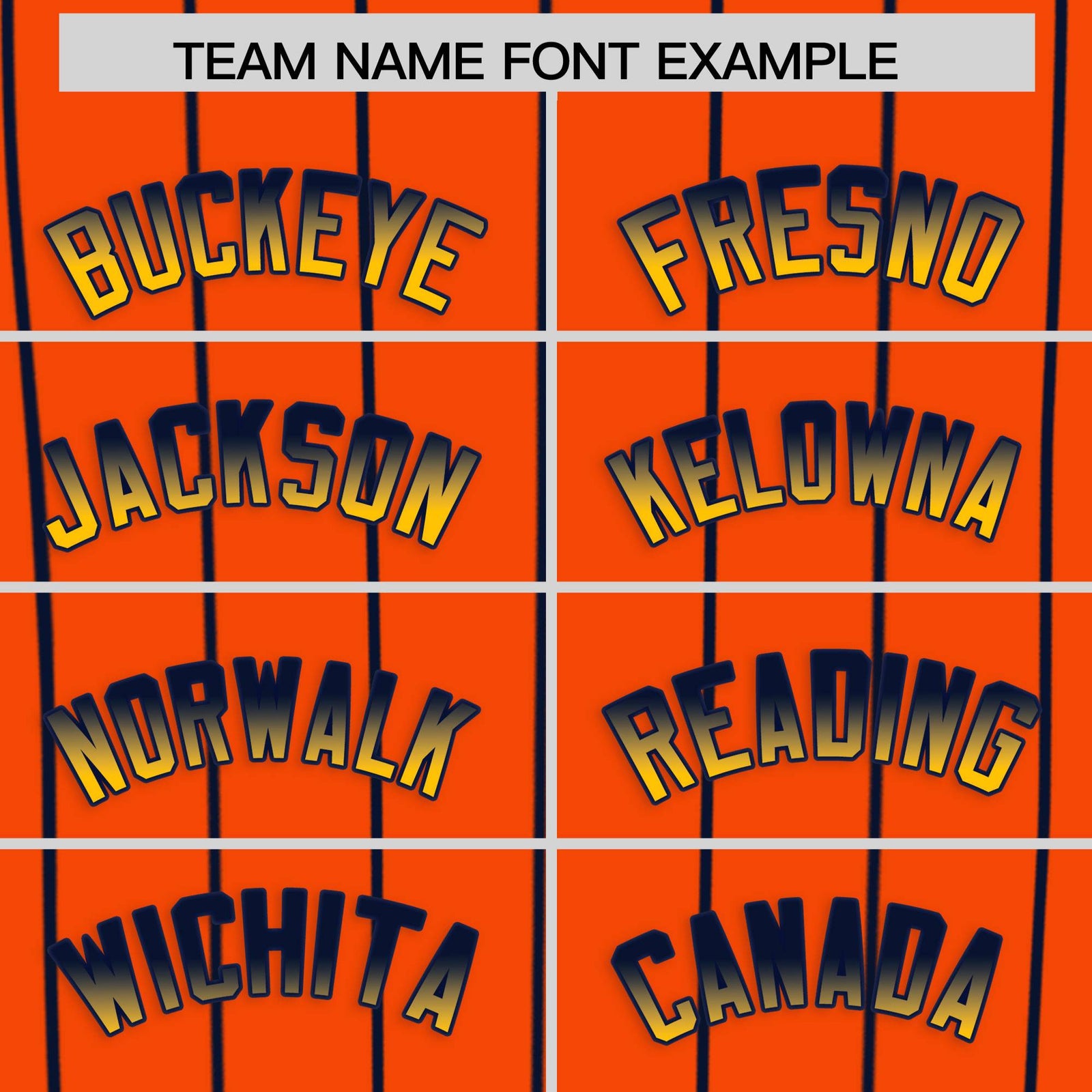 Custom Orange Houston City Silhouette Authentic Baseball Jersey