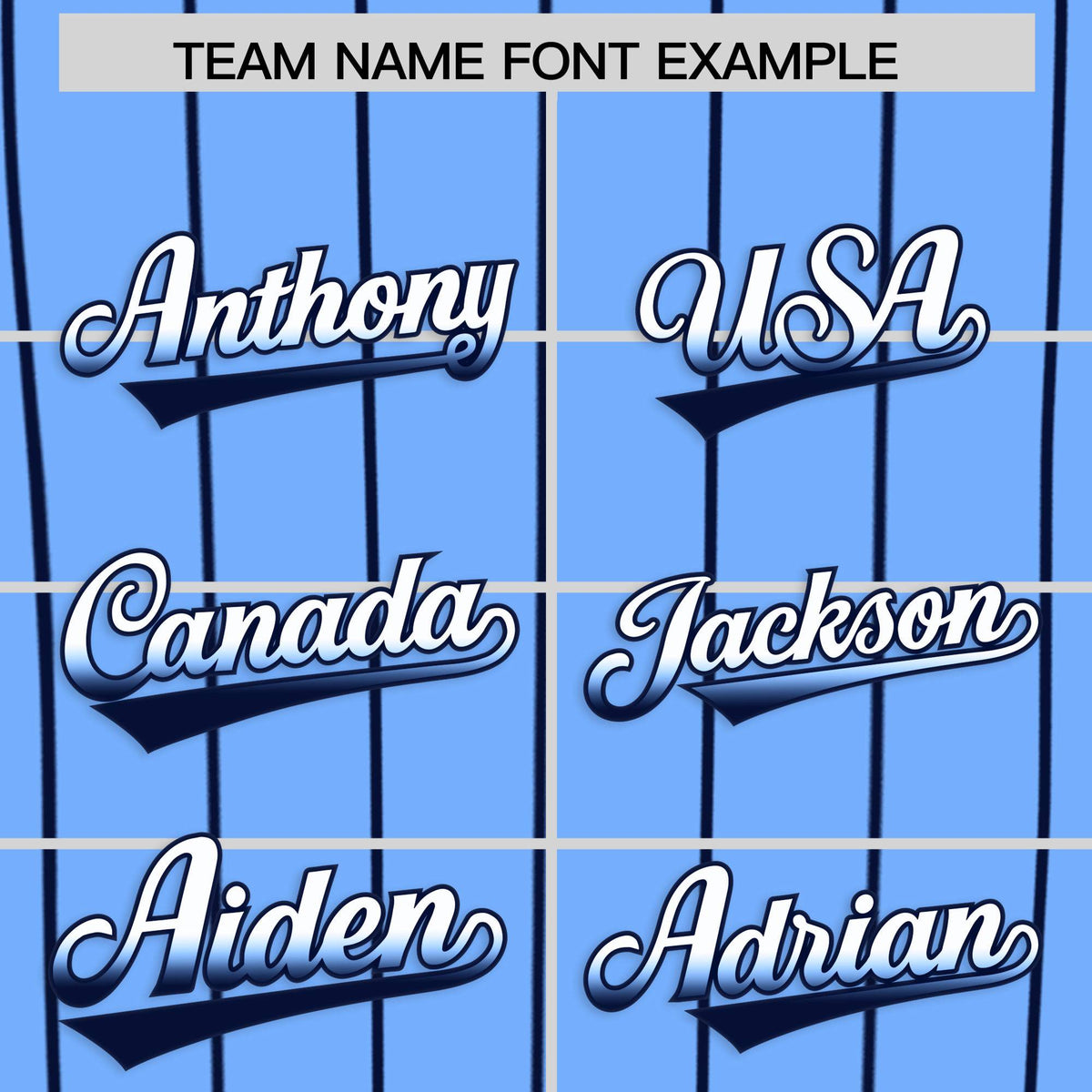 Custom Light Blue Tampa City Silhouette Authentic Baseball Jersey