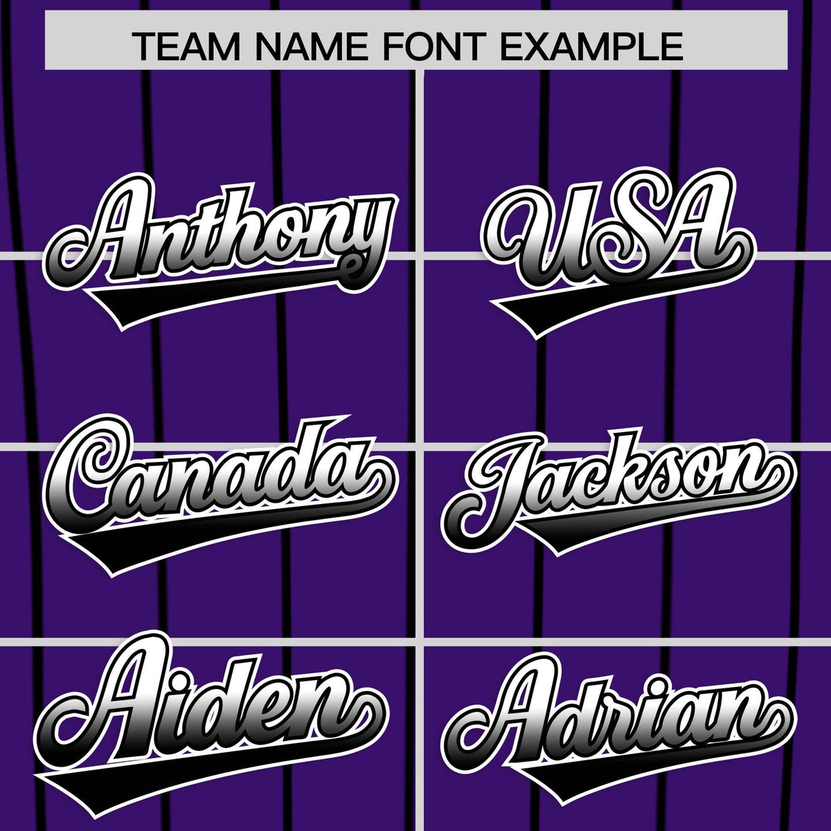 Custom Purple Denver City Silhouette Authentic Baseball Jersey