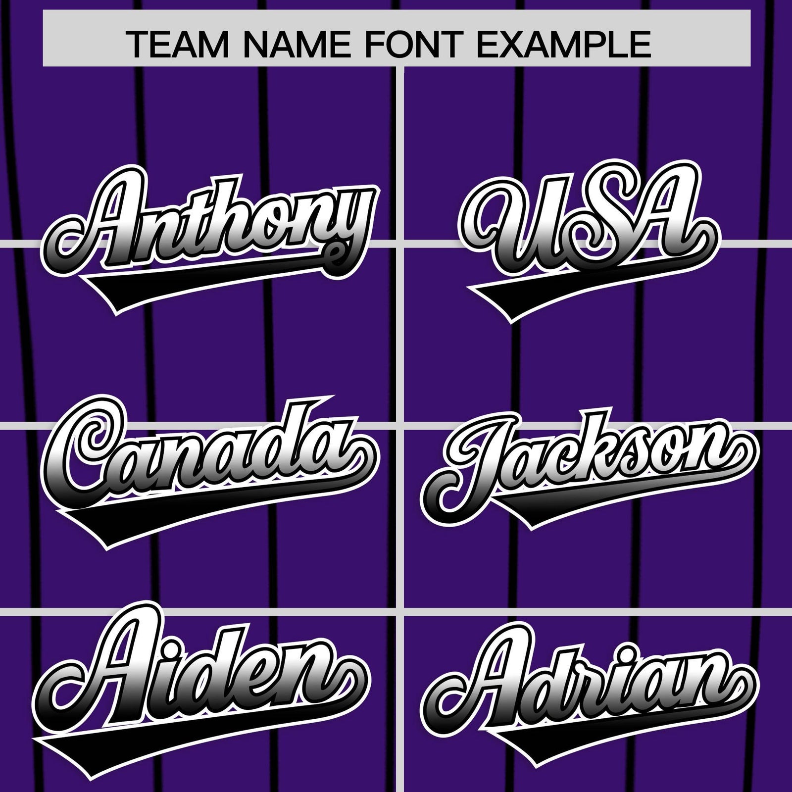 Custom Purple Denver City Silhouette Authentic Baseball Jersey