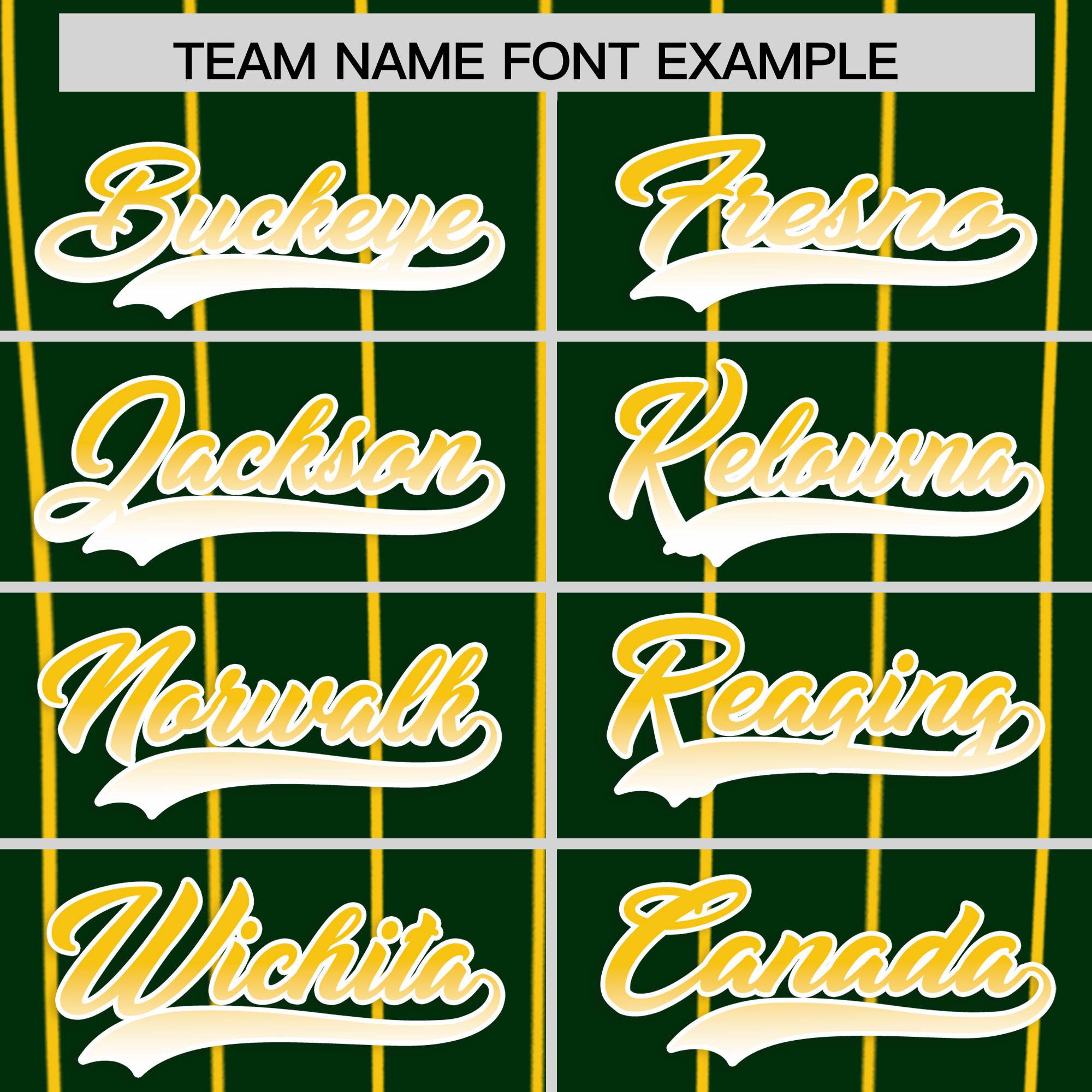 Custom Green Oakland City Silhouette Authentic Baseball Jersey