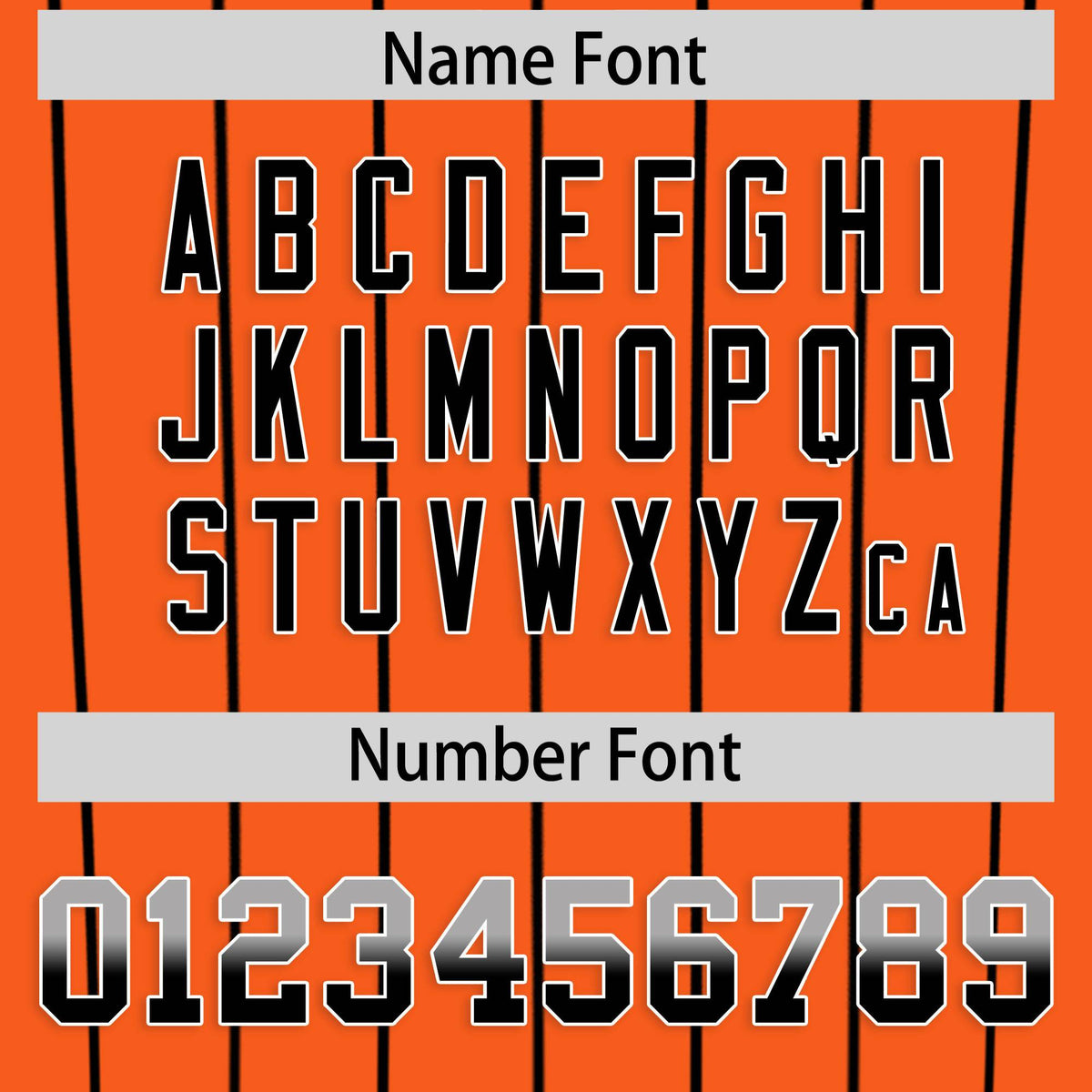 Custom Orange San-Francisco City Silhouette Authentic Baseball Jersey