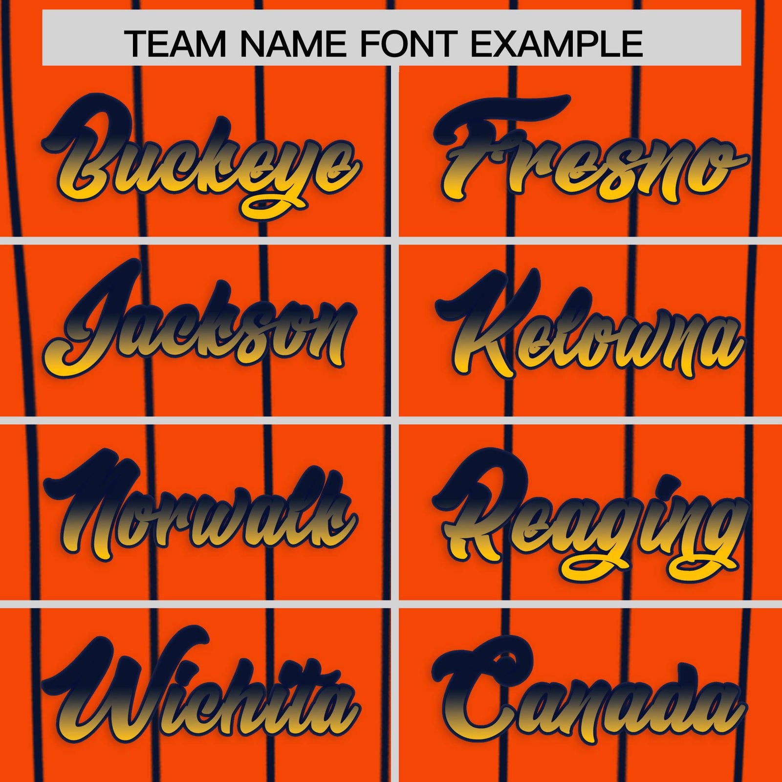 Custom Orange Houston City Silhouette Authentic Baseball Jersey