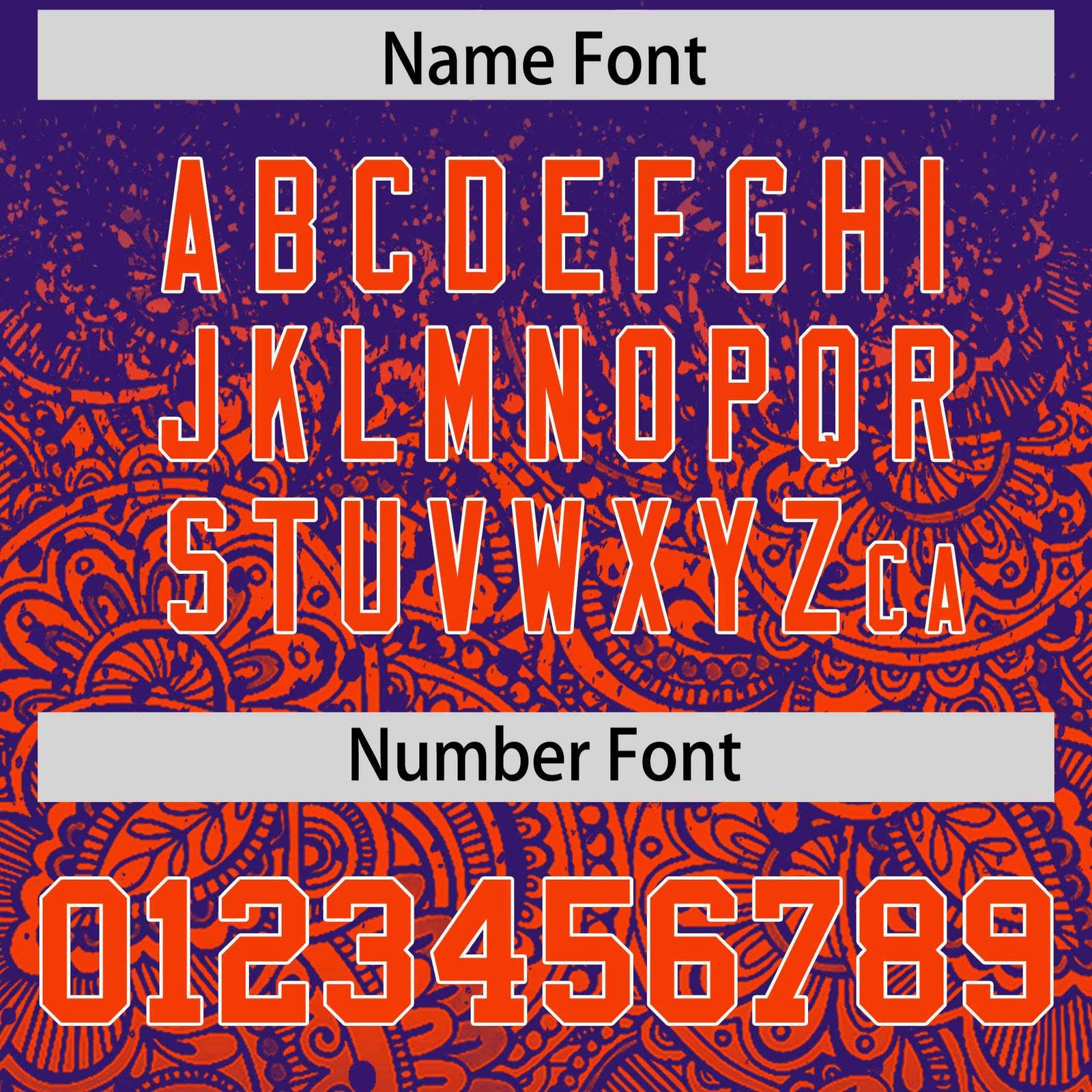 Custom Purple Orange Floral Print Pattern Full Button Gradient Fashion Baseball Jersey