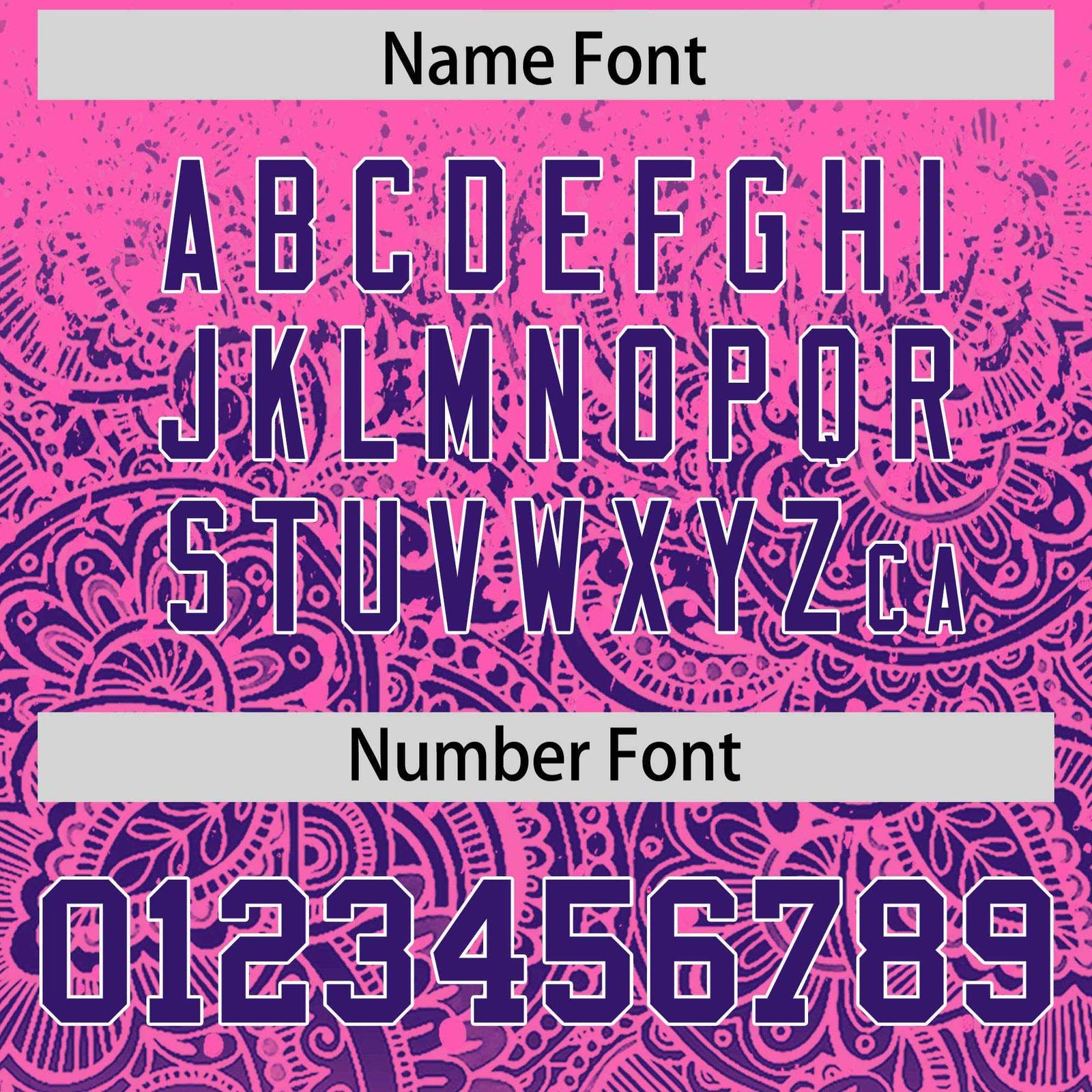 Custom Pink Purple Floral Print Pattern Full Button Gradient Fashion Baseball Jersey