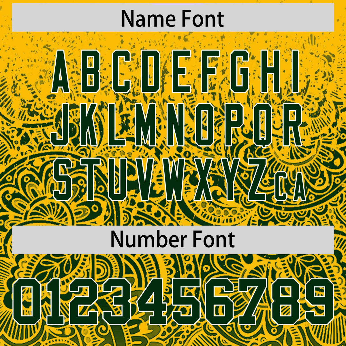 Custom Yellow Green Floral Print Pattern Full Button Gradient Fashion Baseball Jersey