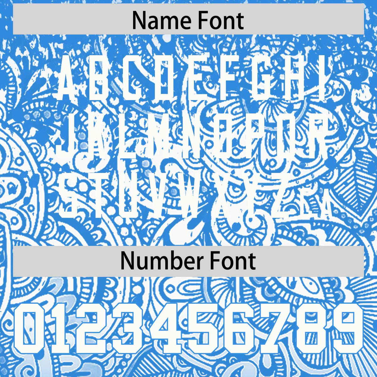 Custom Light Blue White Floral Print Pattern Full Button Gradient Fashion Baseball Jersey