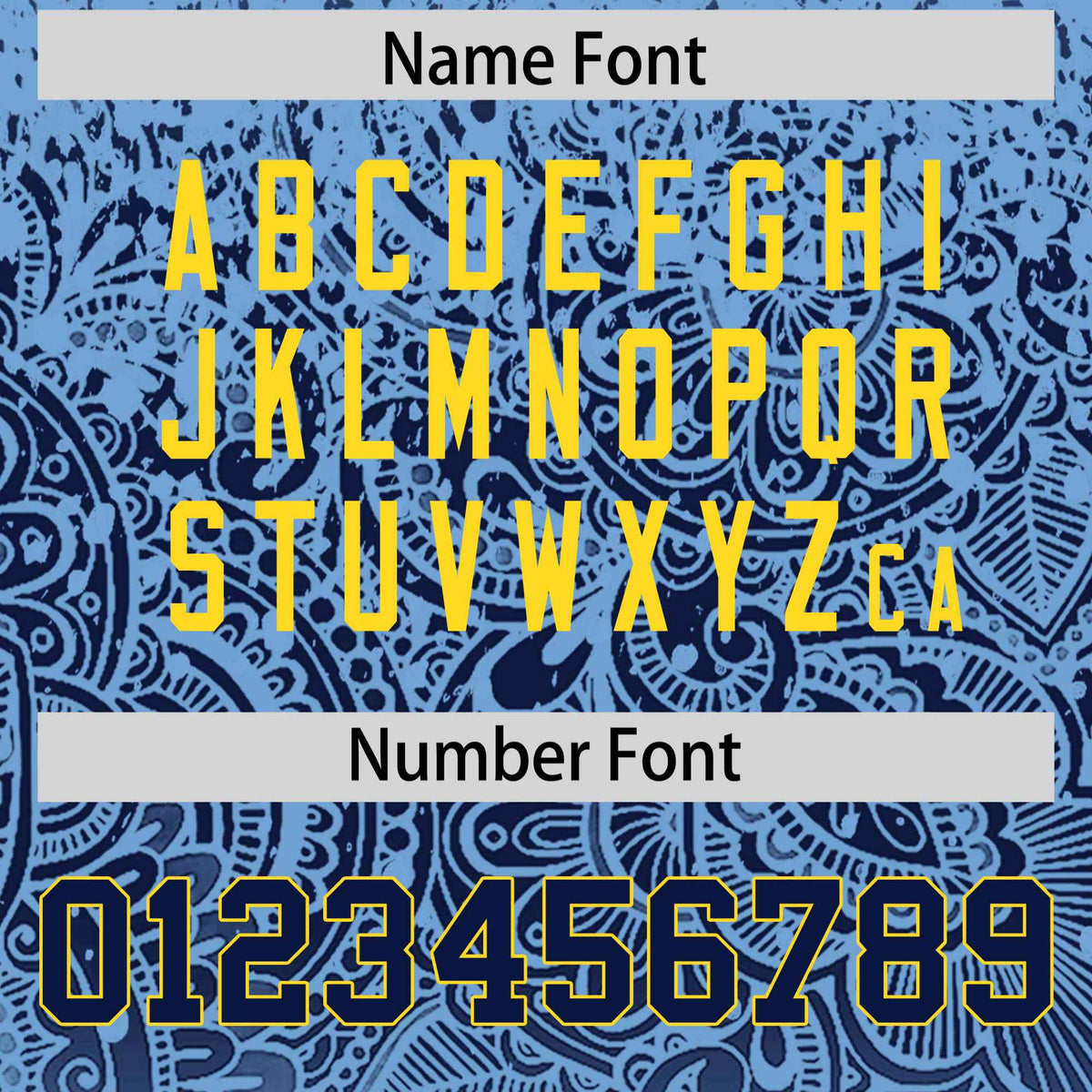 Custom Powder Blue Navy Floral Print Pattern Full Button Gradient Fashion Baseball Jersey