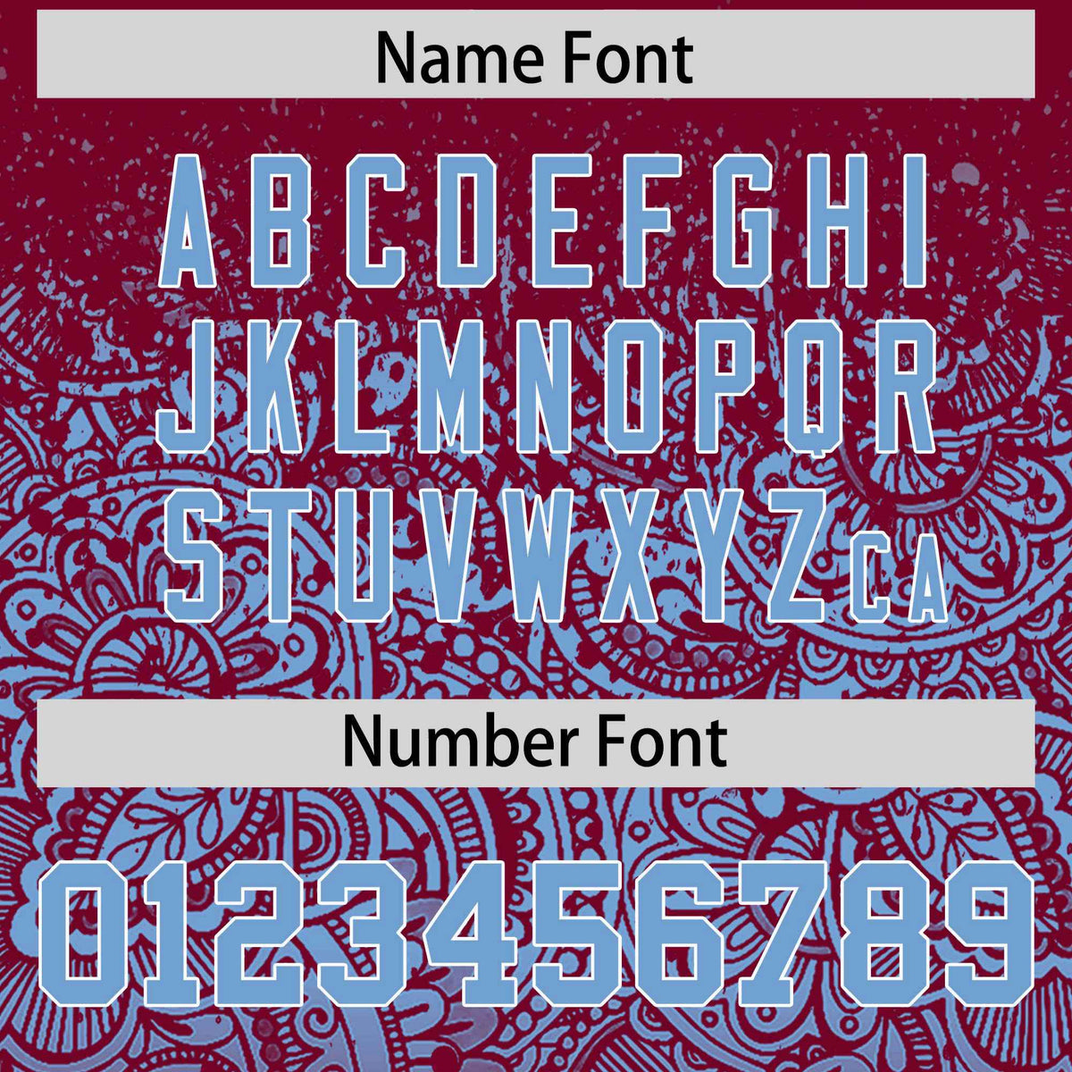 Custom Crimson Powder Blue Floral Print Pattern Full Button Gradient Fashion Baseball Jersey